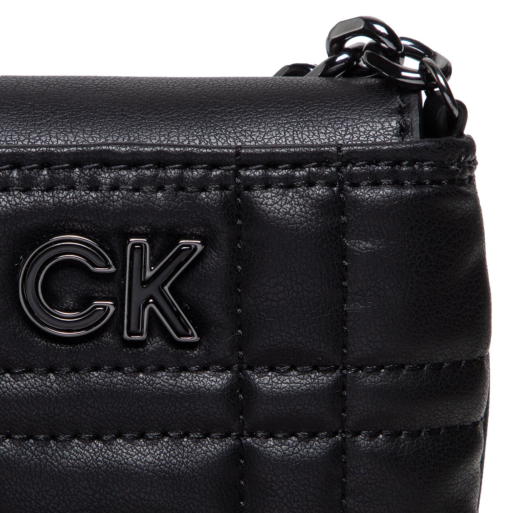 Calvin Klein Puzdro na telefón Re-Lock Quilt Phone Pouch K60K609911 Čierna - Pepit.sk