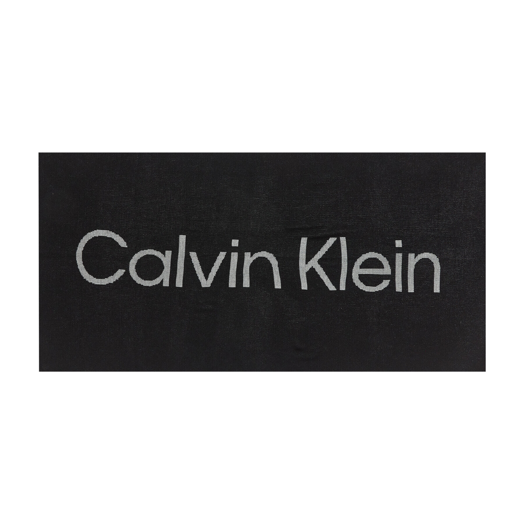 Calvin Klein Šál Eco Knit Blanket 100X200 K60K608643 Čierna - Pepit.sk