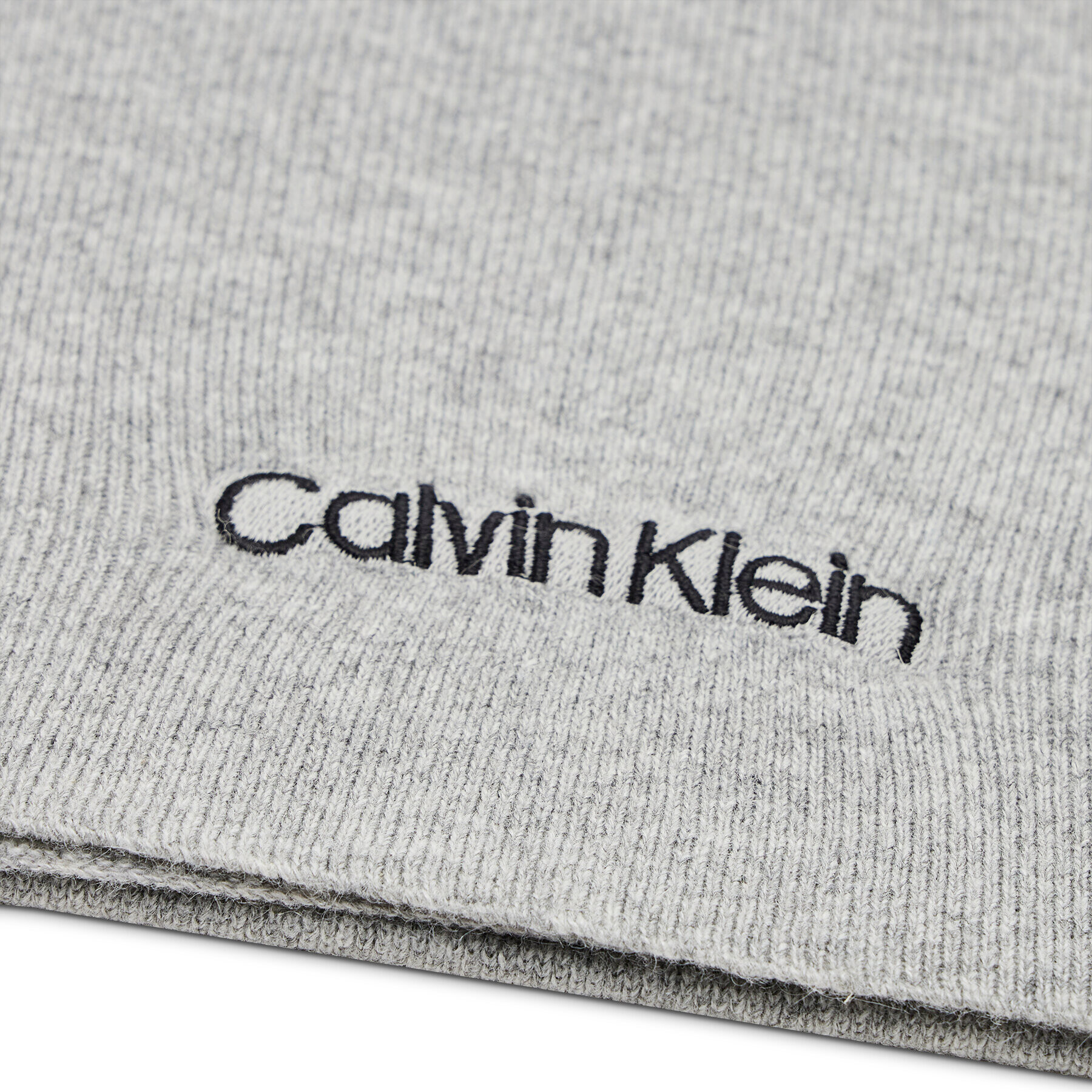 Calvin Klein Šál Essential Knit Scraf K60K608485 Sivá - Pepit.sk