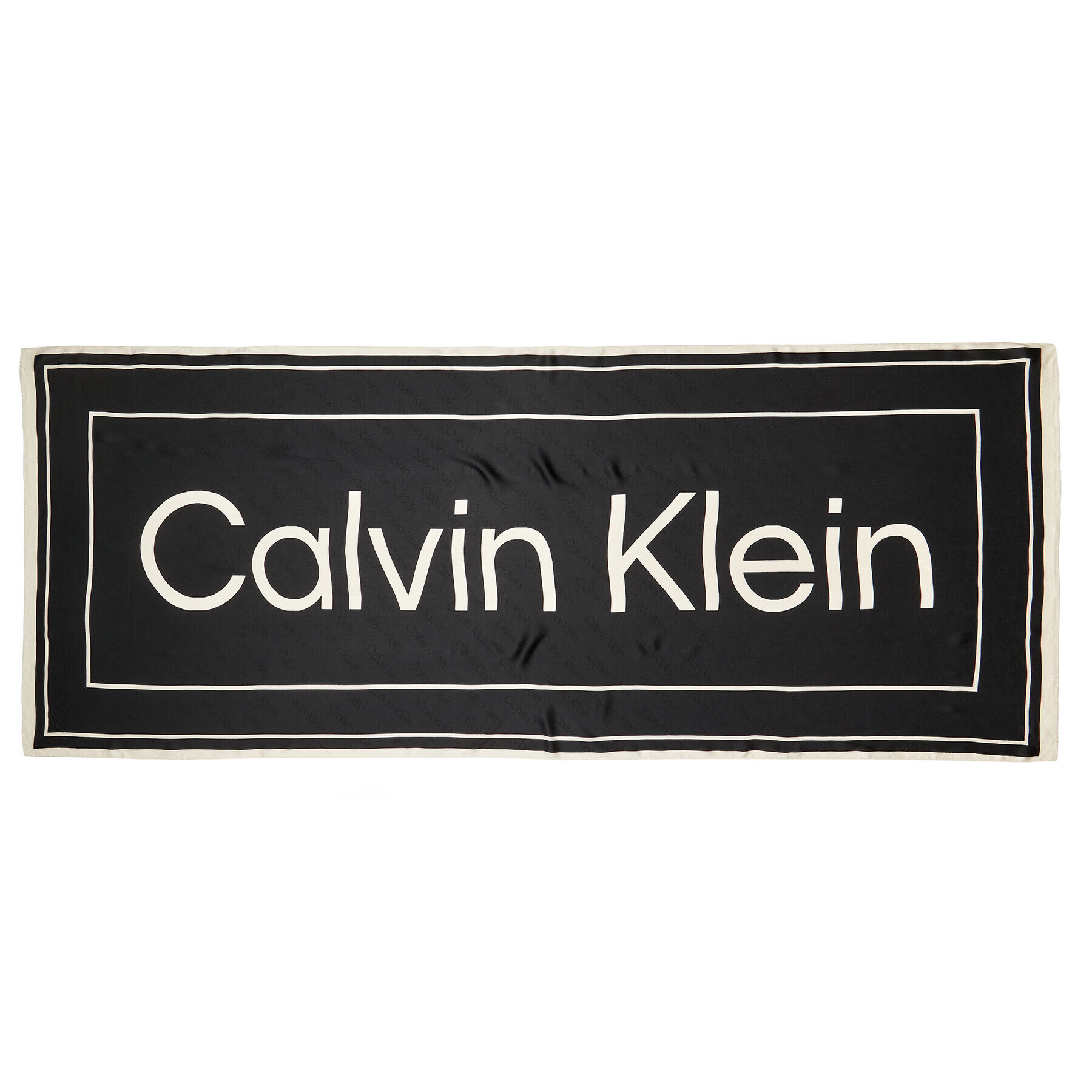 Calvin Klein Šál Logo K60K610814 Čierna - Pepit.sk