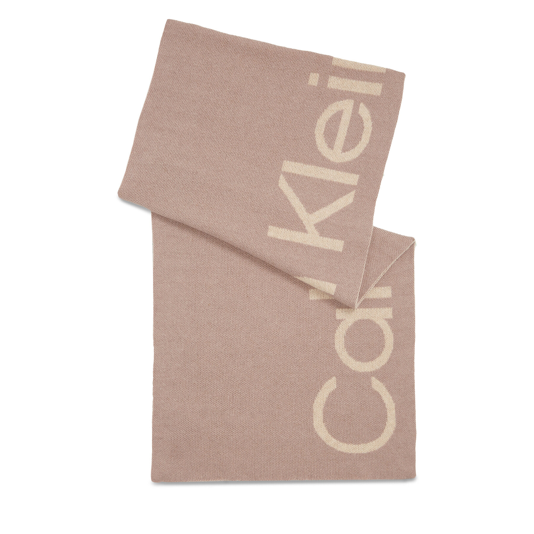 Calvin Klein Šál Logo Reverso Tonal Scarf 40X180 K60K611117 Béžová - Pepit.sk