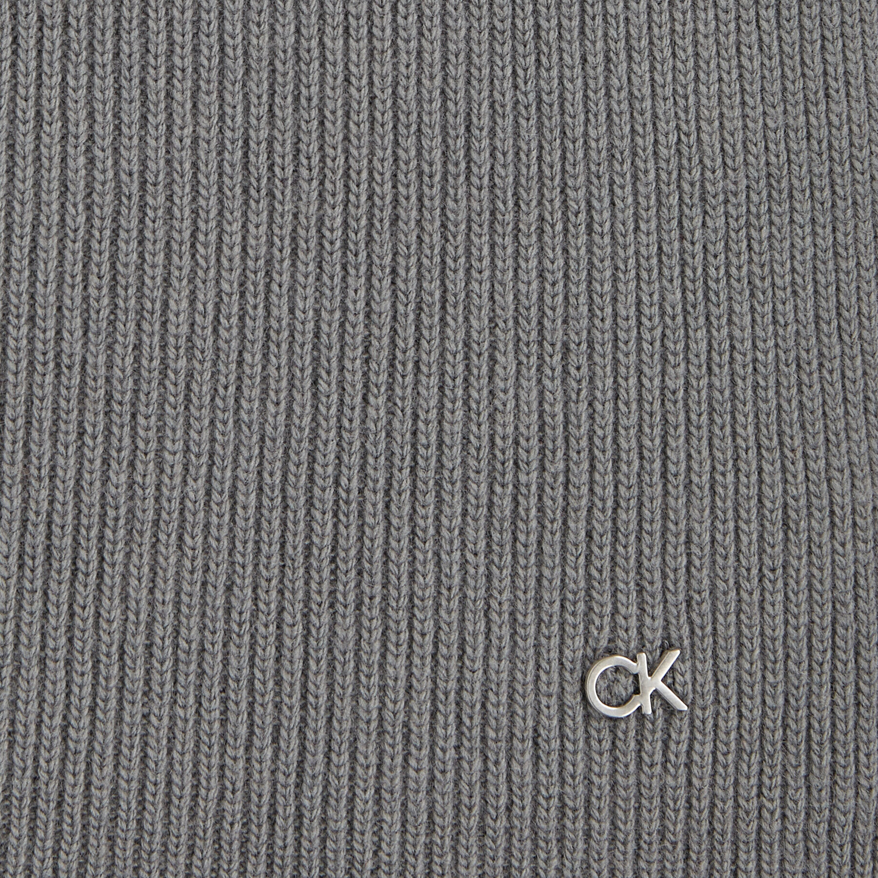 Calvin Klein Šál Re-Lock Knit Scarf 30X180 K60K611128 Sivá - Pepit.sk