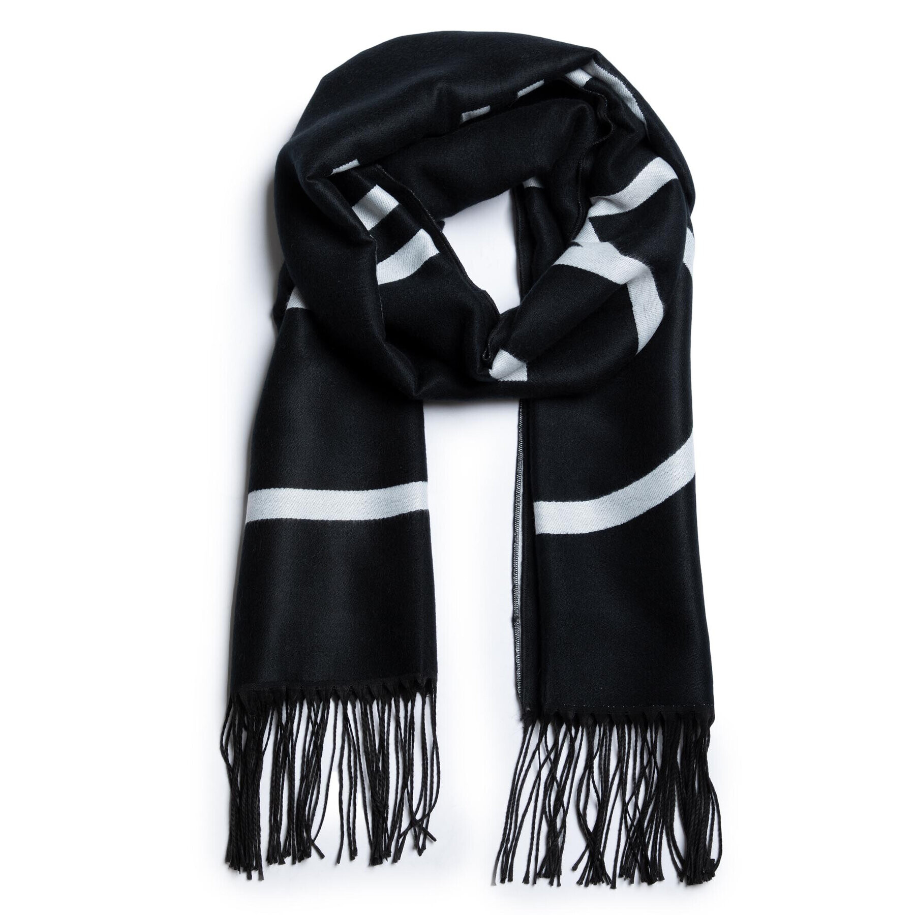 Calvin Klein Šál Scarf K60K607322 Čierna - Pepit.sk