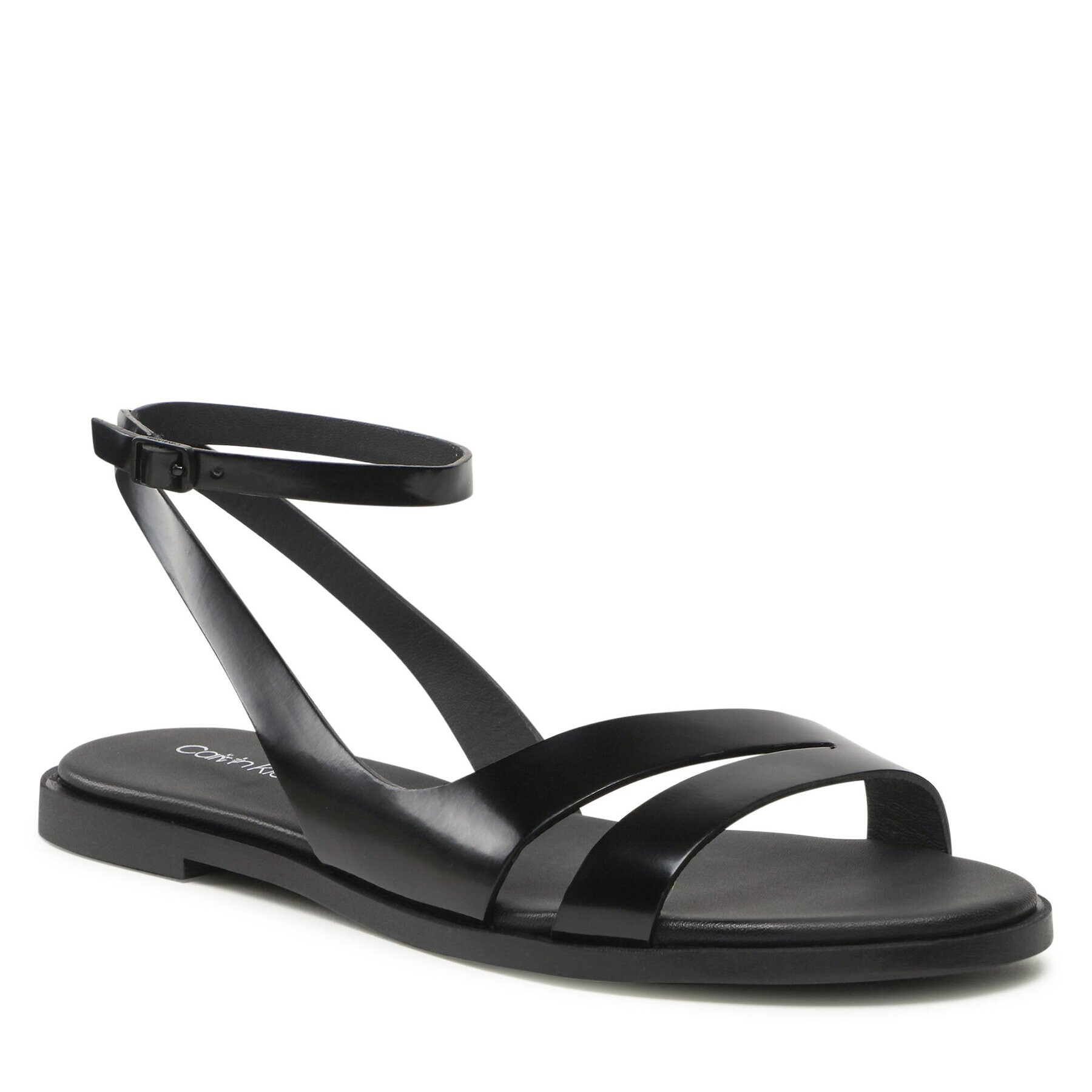 Calvin Klein Sandále Almond Sandal HW0HW01463 Čierna - Pepit.sk