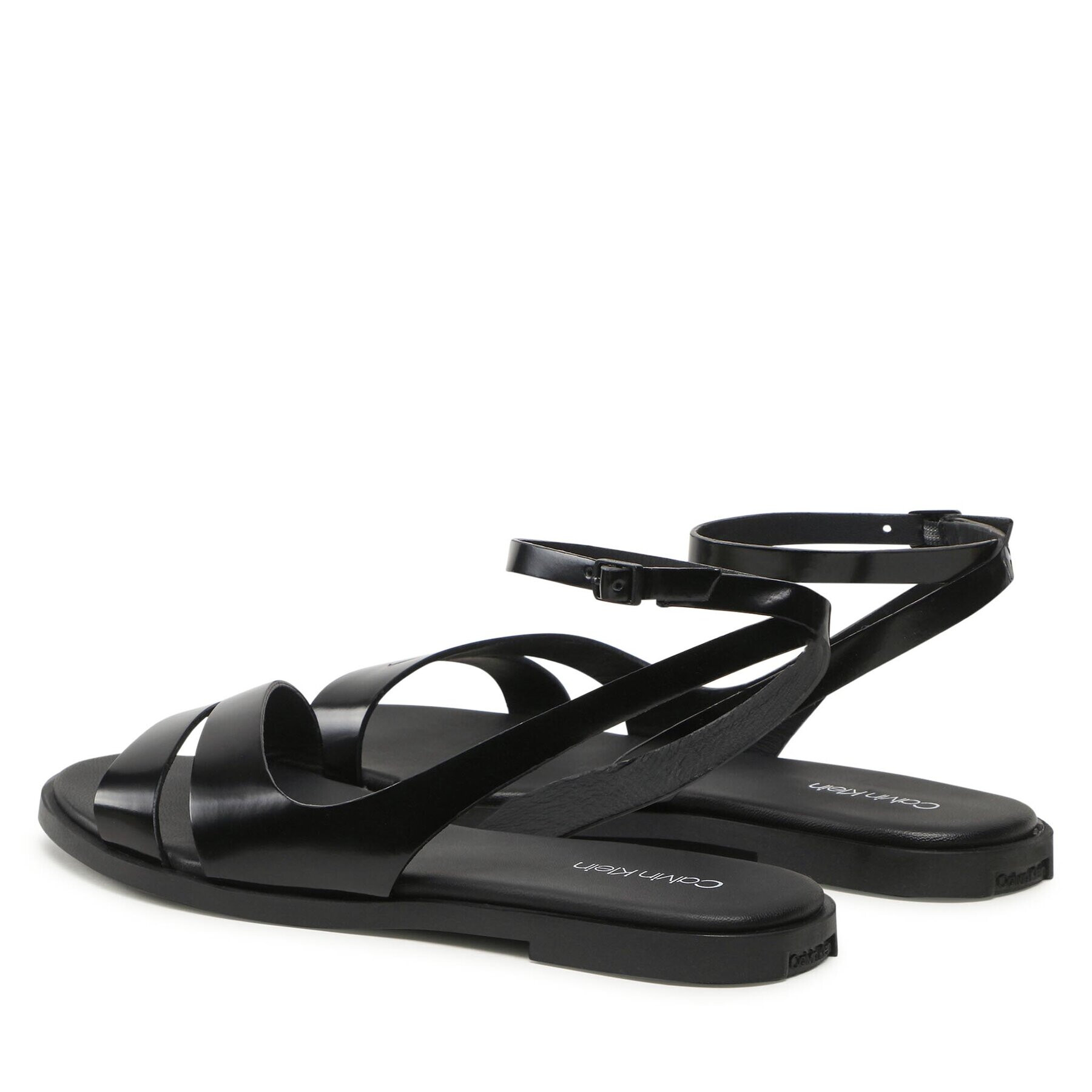 Calvin Klein Sandále Almond Sandal HW0HW01463 Čierna - Pepit.sk