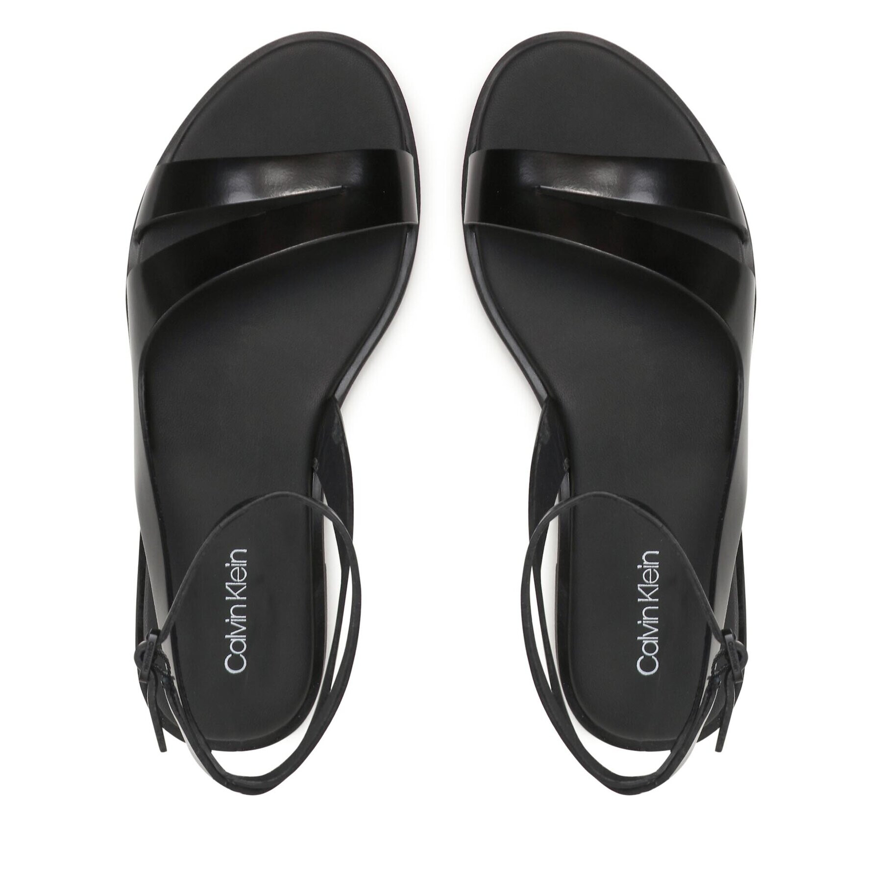 Calvin Klein Sandále Almond Sandal HW0HW01463 Čierna - Pepit.sk