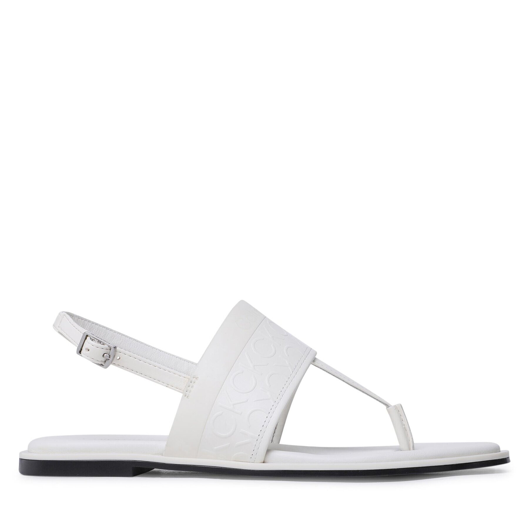 Calvin Klein Sandále Almond Tp Sandal HW0HW01536 Écru - Pepit.sk