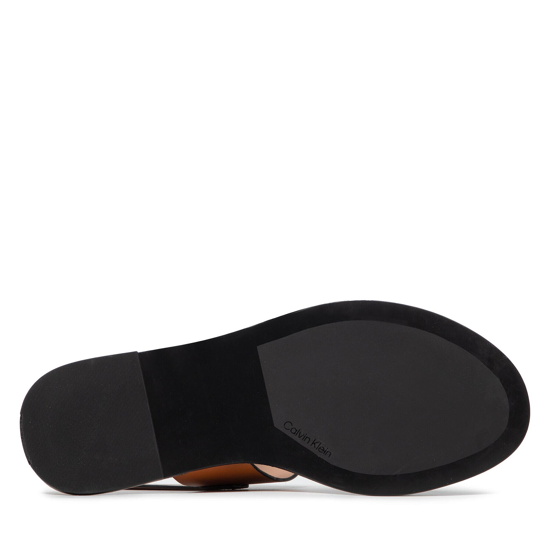 Calvin Klein Sandále Alomnd Flat Sandal Mono Mix HW0HW00821 Hnedá - Pepit.sk