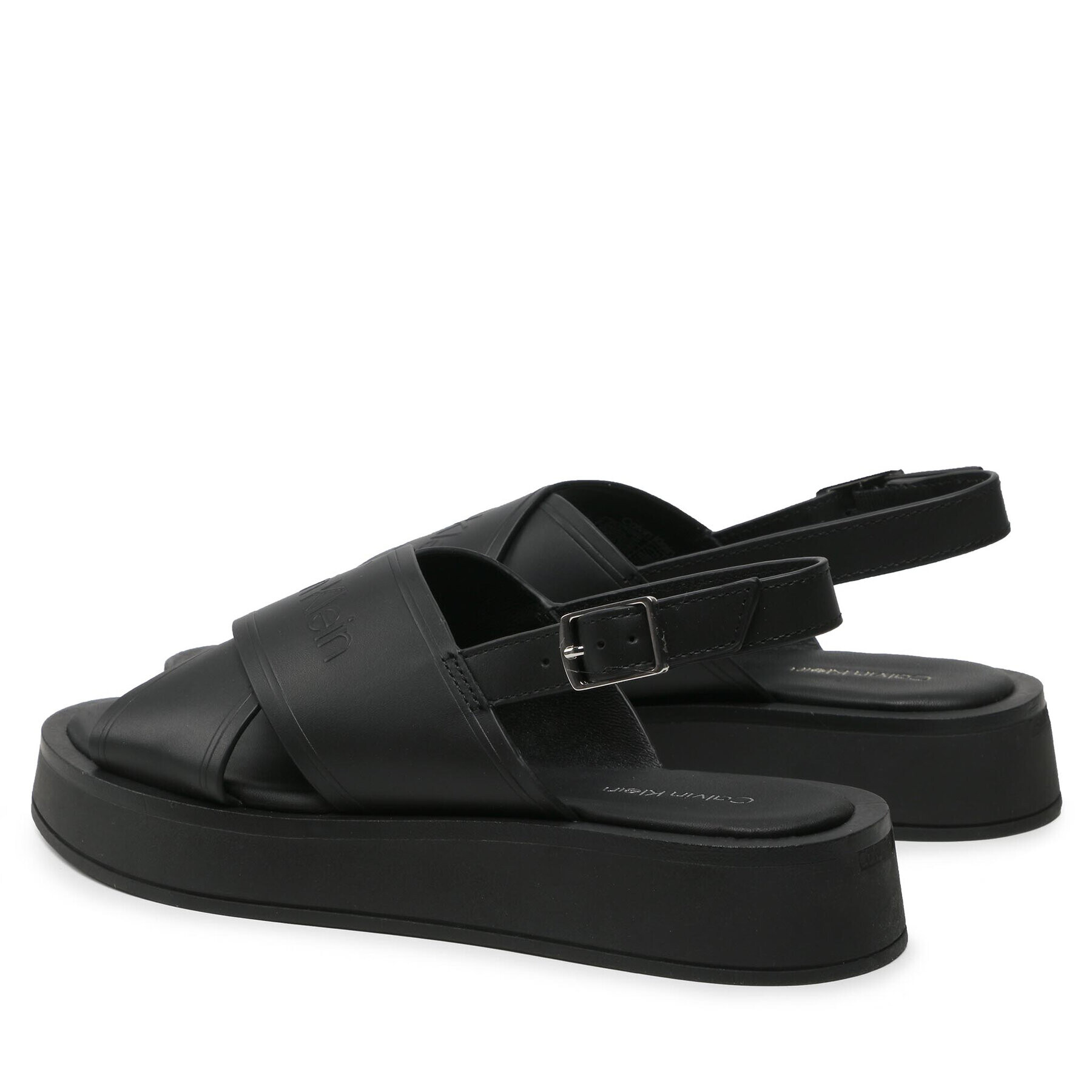 Calvin Klein Sandále Flatform Sandal Hf HW0HW01139 Čierna - Pepit.sk