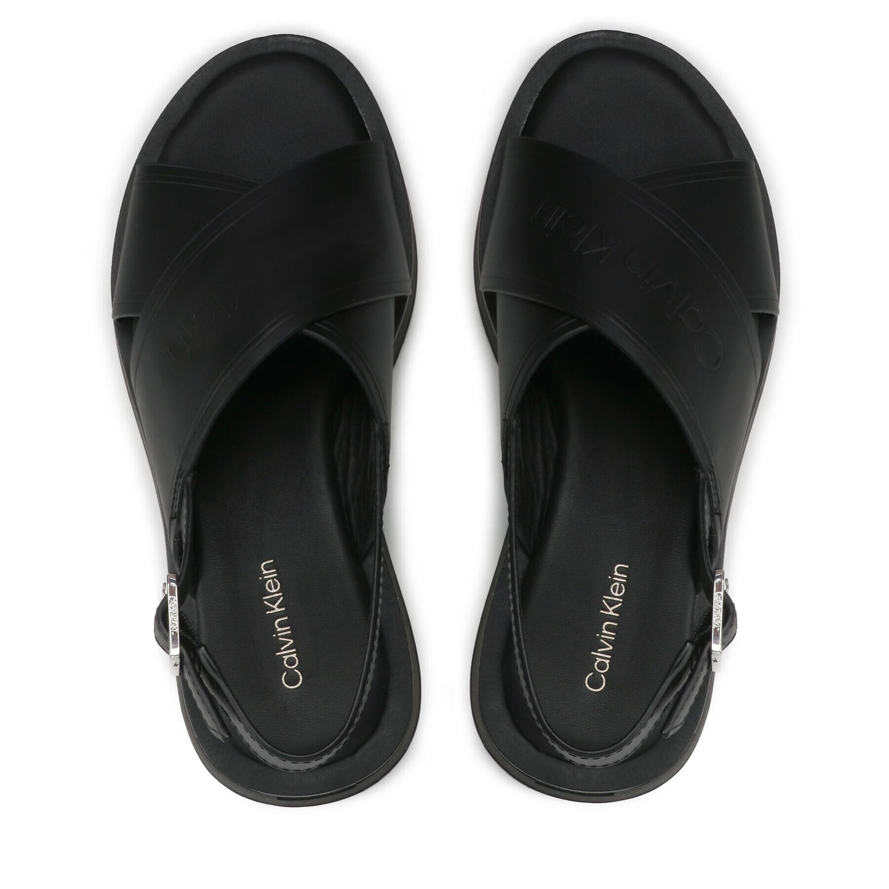 Calvin Klein Sandále Flatform Sandal Hf HW0HW01139 Čierna - Pepit.sk