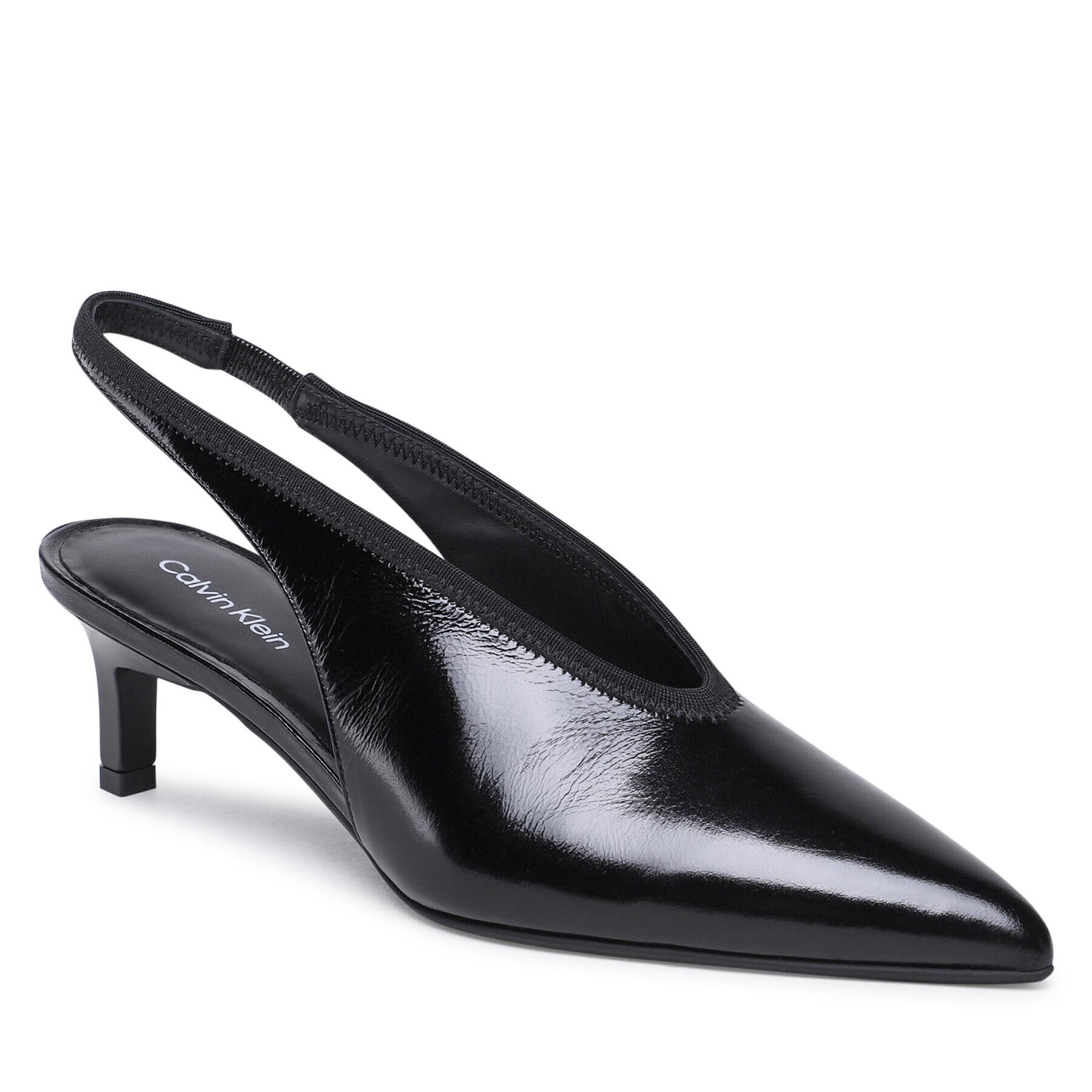 Calvin Klein Sandále Geo Stil Slingback Pump HW0HW01531 Čierna - Pepit.sk