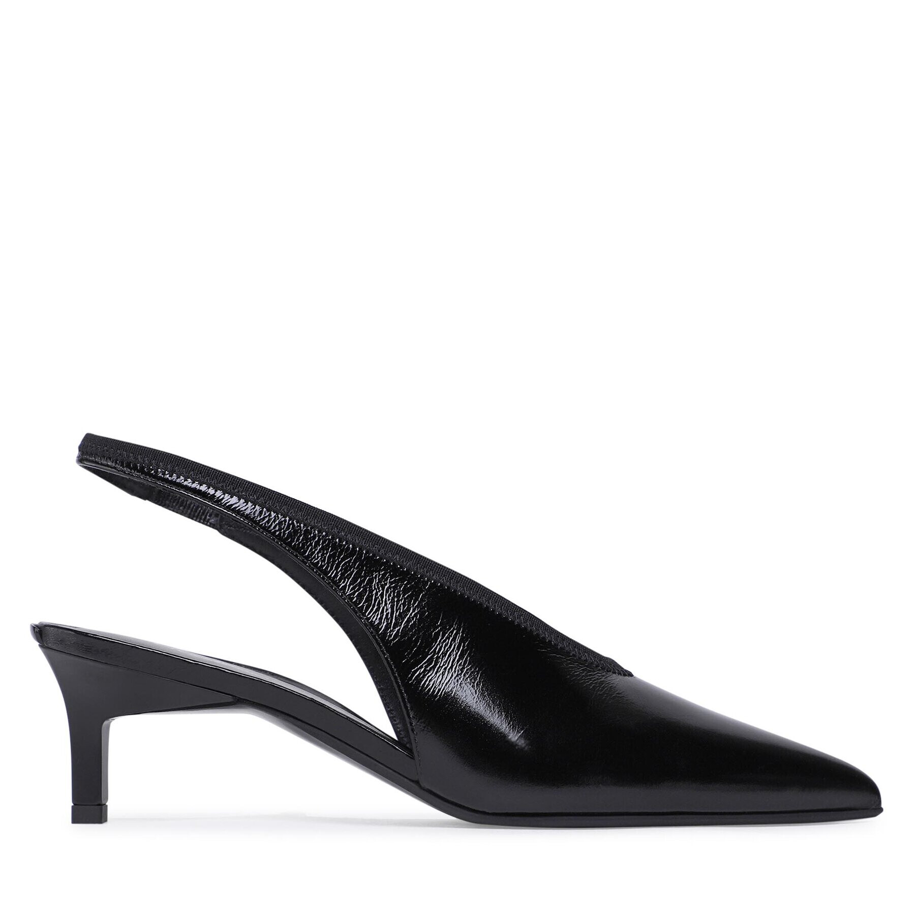 Calvin Klein Sandále Geo Stil Slingback Pump HW0HW01531 Čierna - Pepit.sk