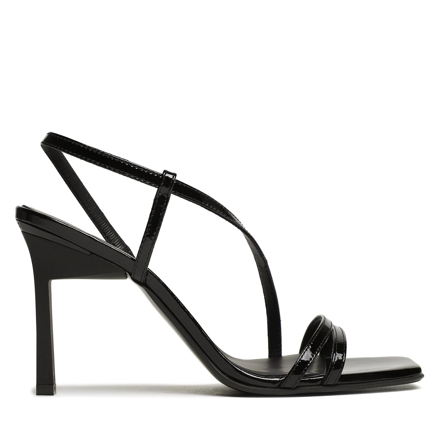 Calvin Klein Sandále Geo Stiletto Asy Sandal 90Hh HW0HW01609 Čierna - Pepit.sk