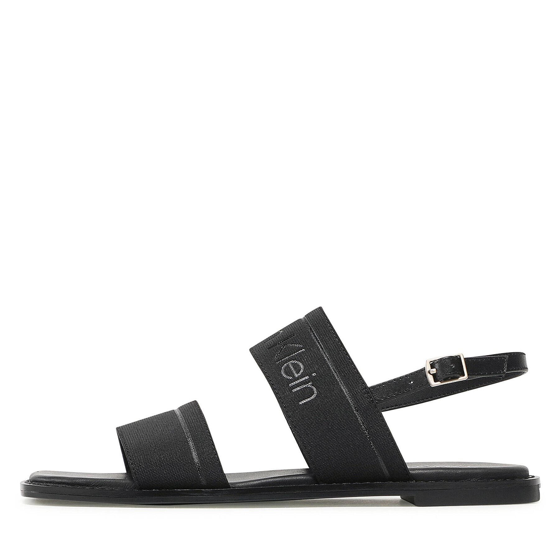 Calvin Klein Sandále Squared Flat Sandal He HW0HW01496 Čierna - Pepit.sk