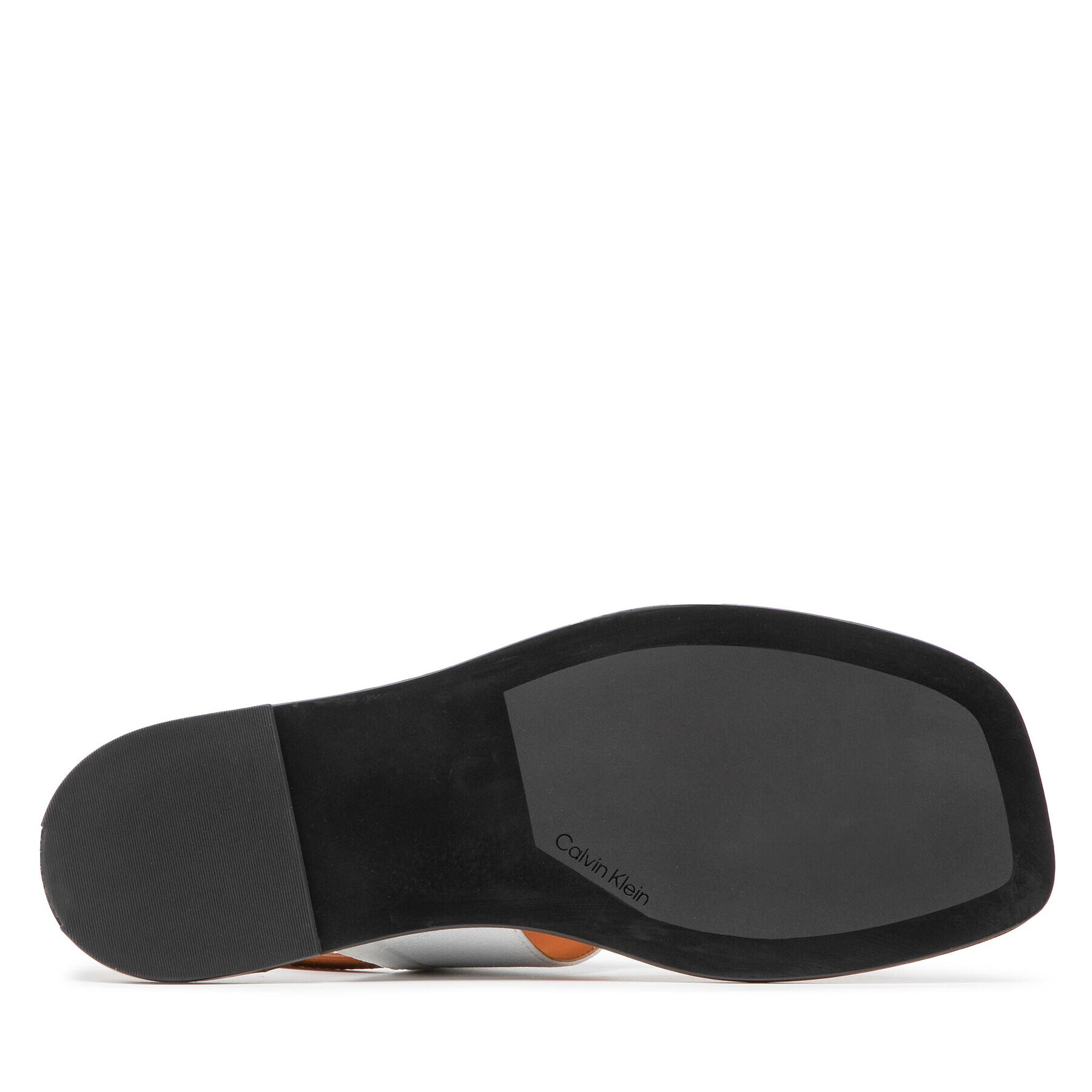 Calvin Klein Sandále Squared Flat Tp Sandal He HW0HW008180HF Biela - Pepit.sk