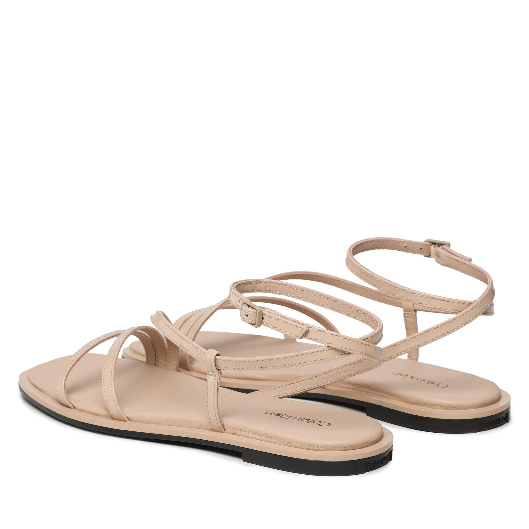 Calvin Klein Sandále Squared Sandal HW0HW01603 Béžová - Pepit.sk