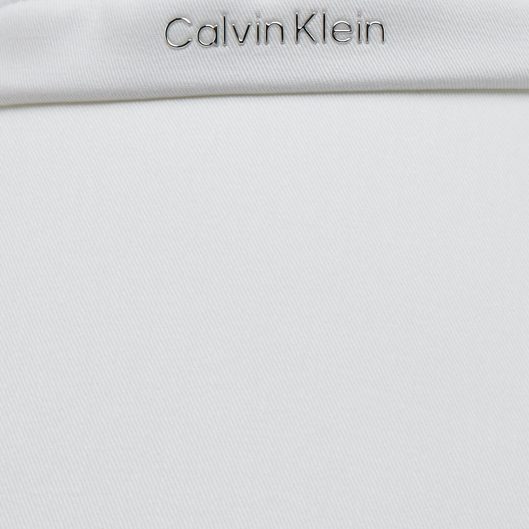 Calvin Klein Šilt Logo Visor K60K610670 Biela - Pepit.sk