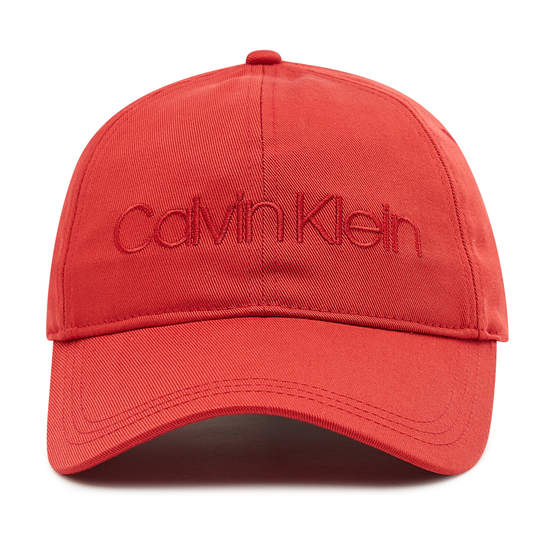 Calvin Klein Šiltovka Bb Cap K60K608210 Červená - Pepit.sk