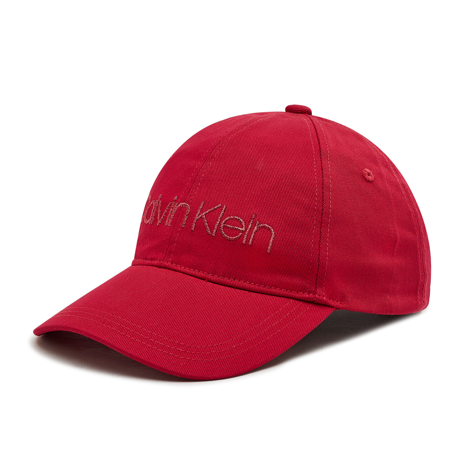 Calvin Klein Šiltovka Bb Cap K60K608210 Červená - Pepit.sk