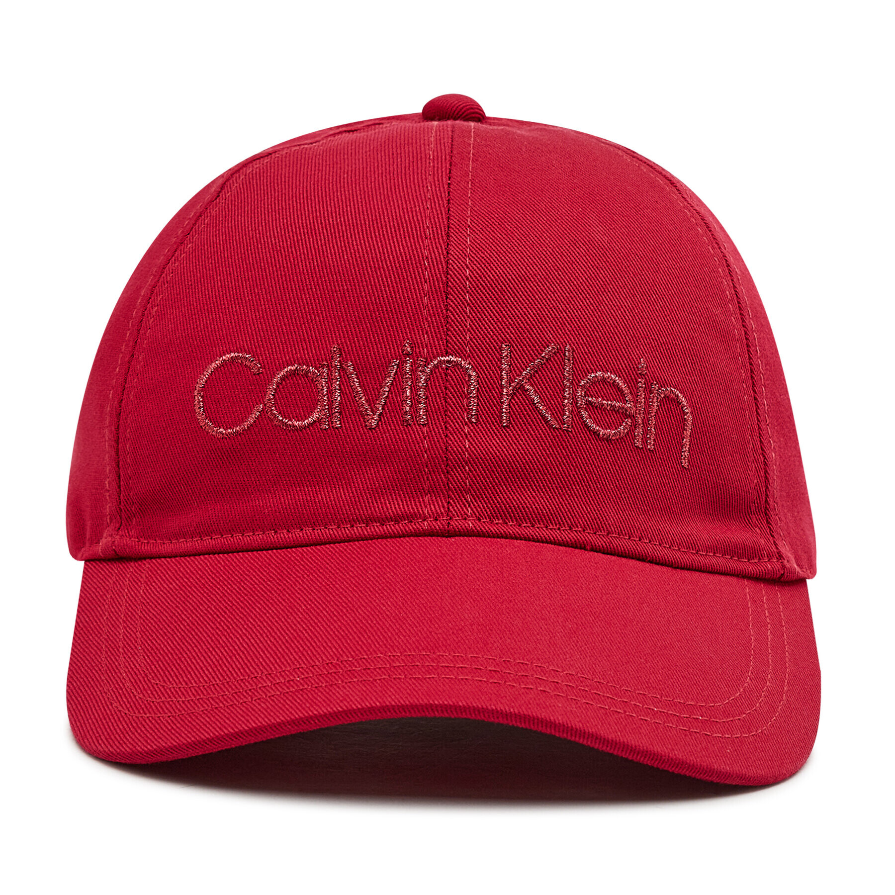 Calvin Klein Šiltovka Bb Cap K60K608210 Červená - Pepit.sk