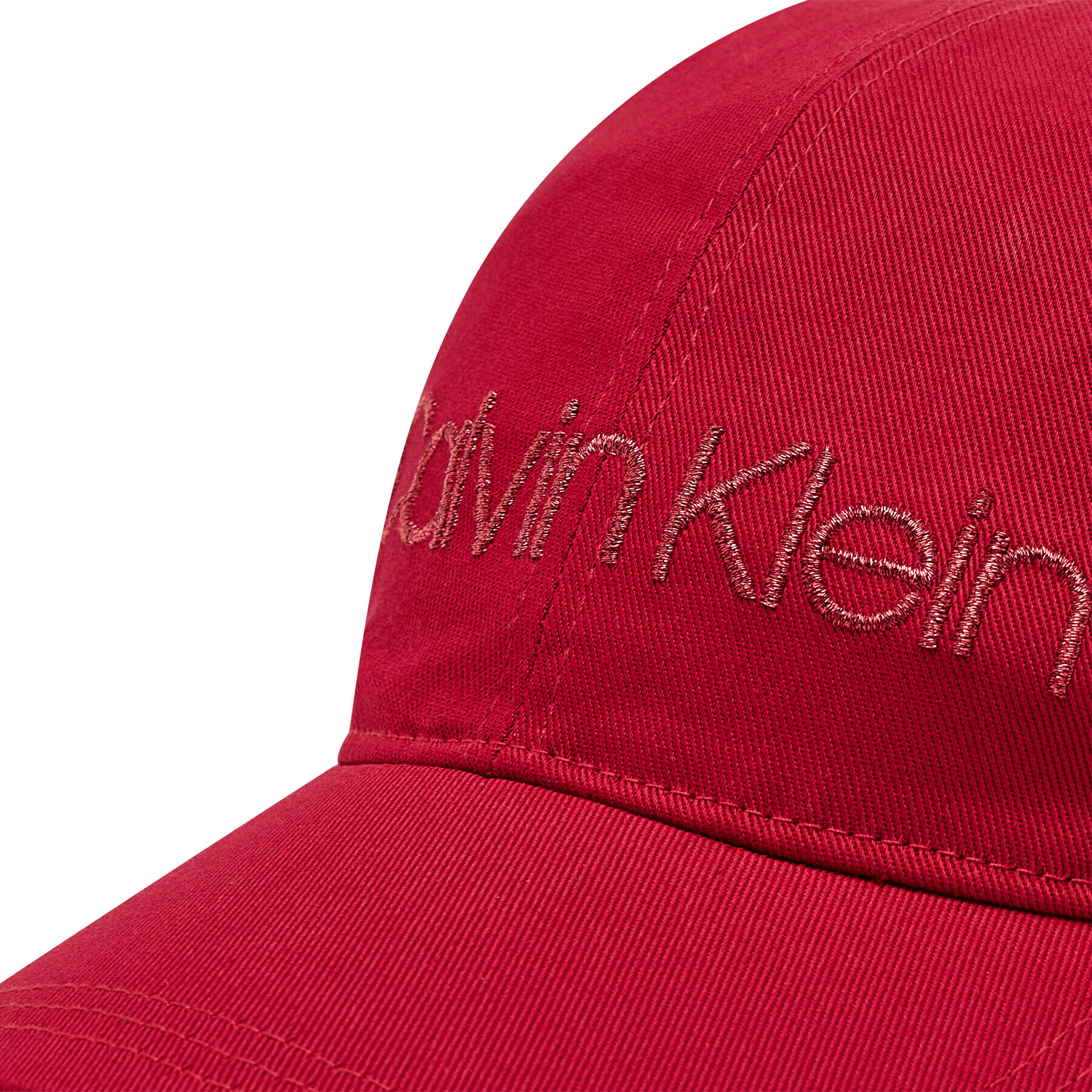 Calvin Klein Šiltovka Bb Cap K60K608210 Červená - Pepit.sk