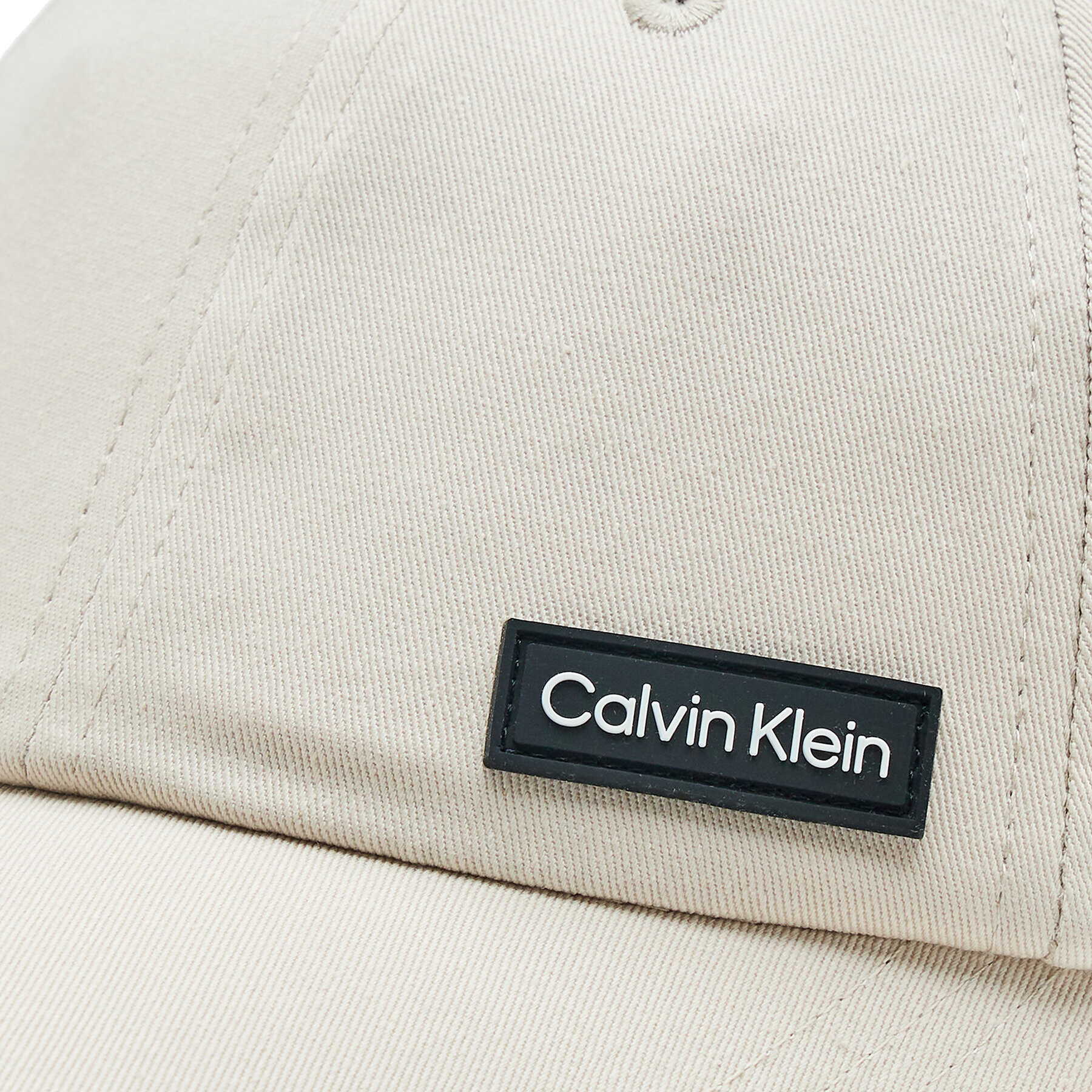 Calvin Klein Šiltovka Elevted Patch K50K510487 Béžová - Pepit.sk