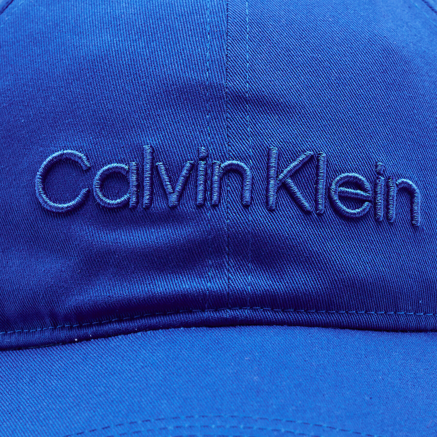 Calvin Klein Šiltovka Embroidery K50K505737 Modrá - Pepit.sk