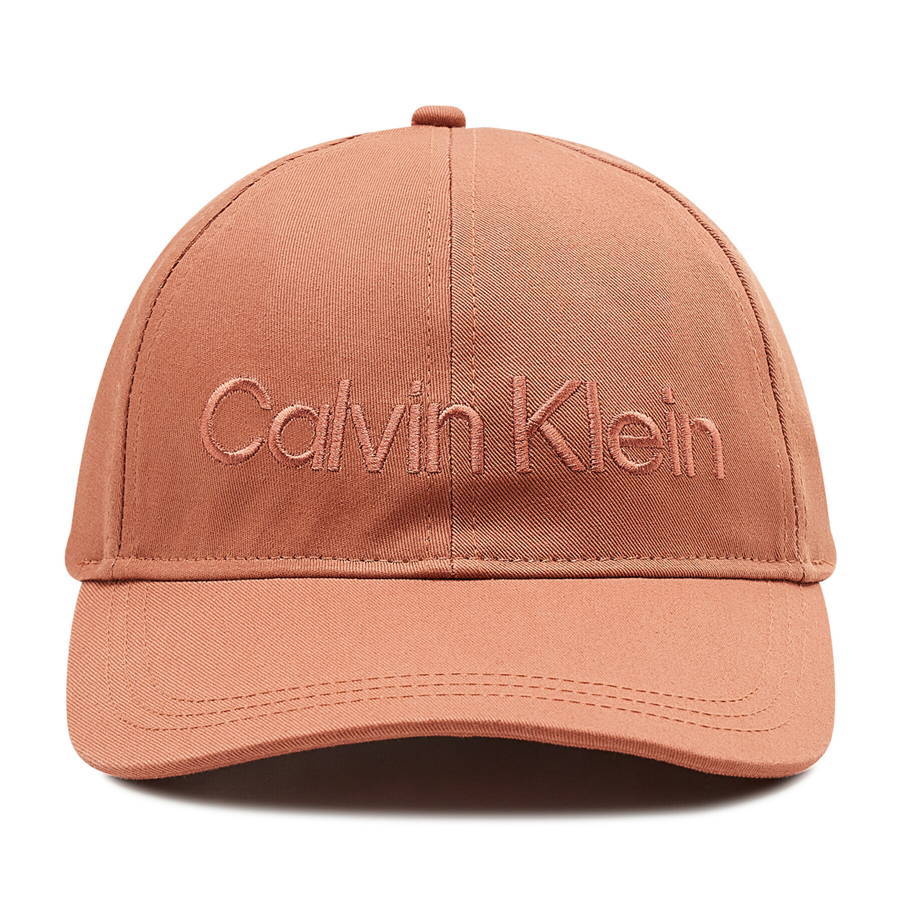 Calvin Klein Šiltovka Essential Embroideries K60K609601 Hnedá - Pepit.sk