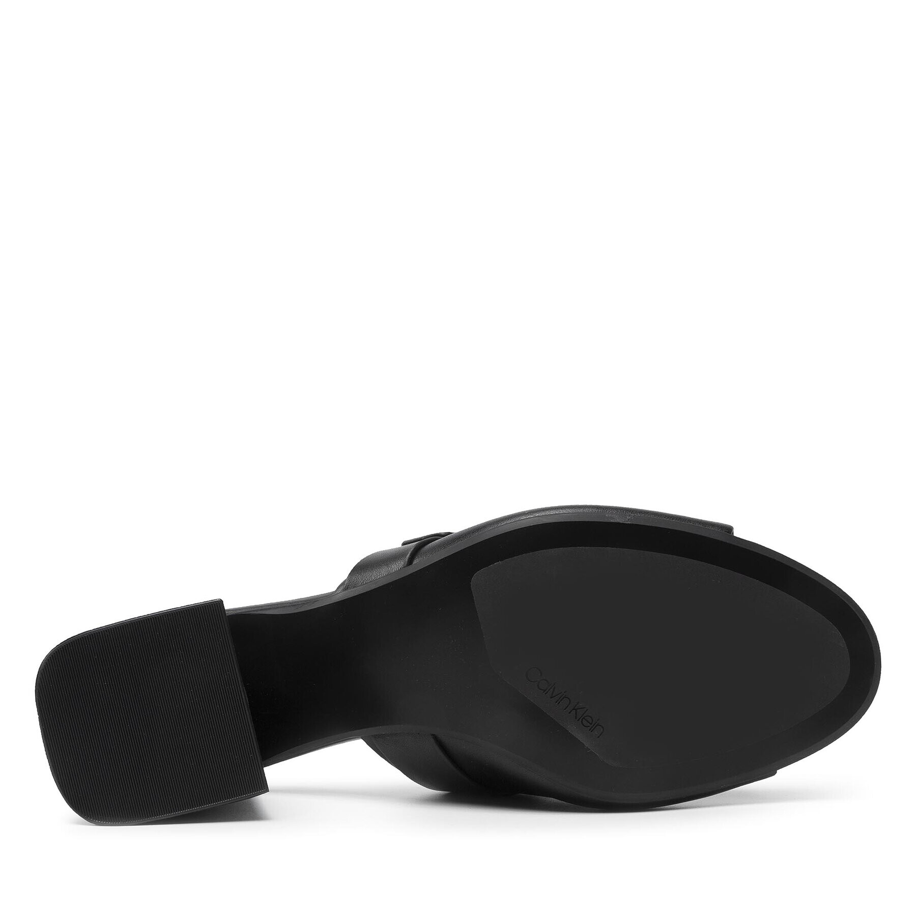 Calvin Klein Šľapky Almond Blk Hl Mule 45 HW0HW00709 Čierna - Pepit.sk