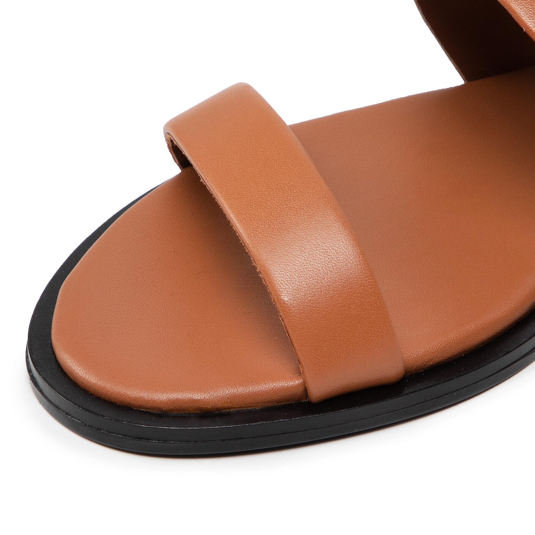 Calvin Klein Šľapky Almond Flat Slide Whdw HW0HW00679 Hnedá - Pepit.sk