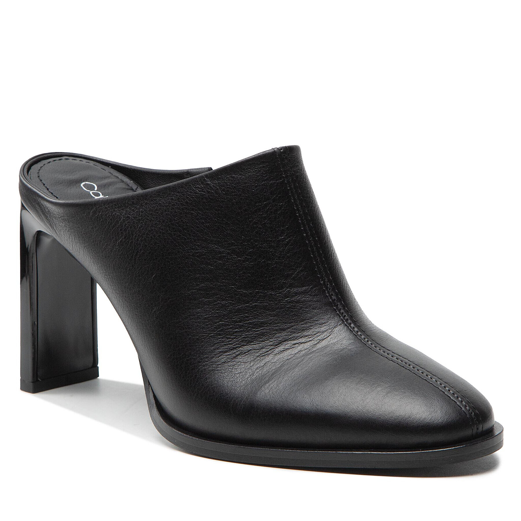 Calvin Klein Šľapky Curved Stil Mule 80 HW0HW01239 Čierna - Pepit.sk