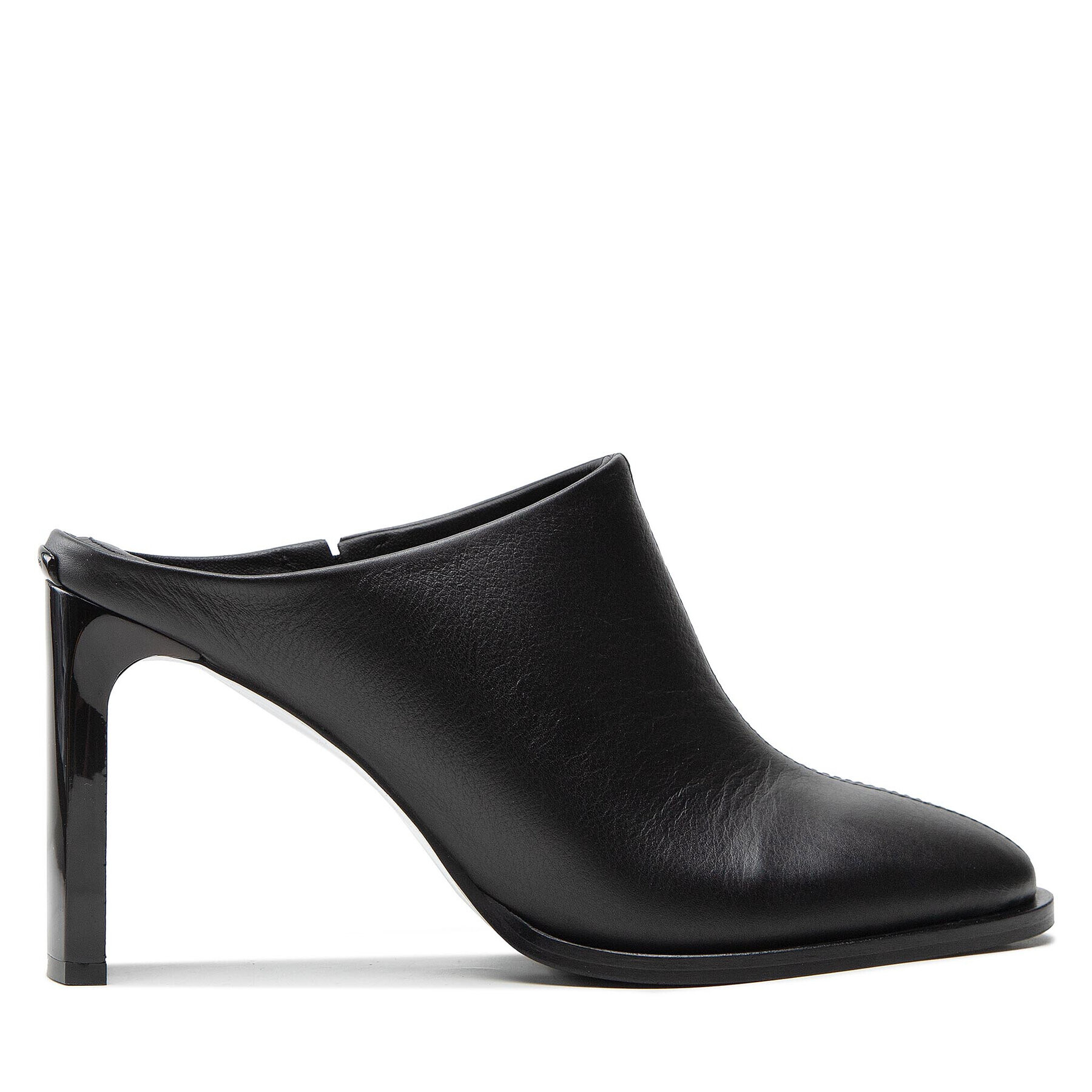 Calvin Klein Šľapky Curved Stil Mule 80 HW0HW01239 Čierna - Pepit.sk