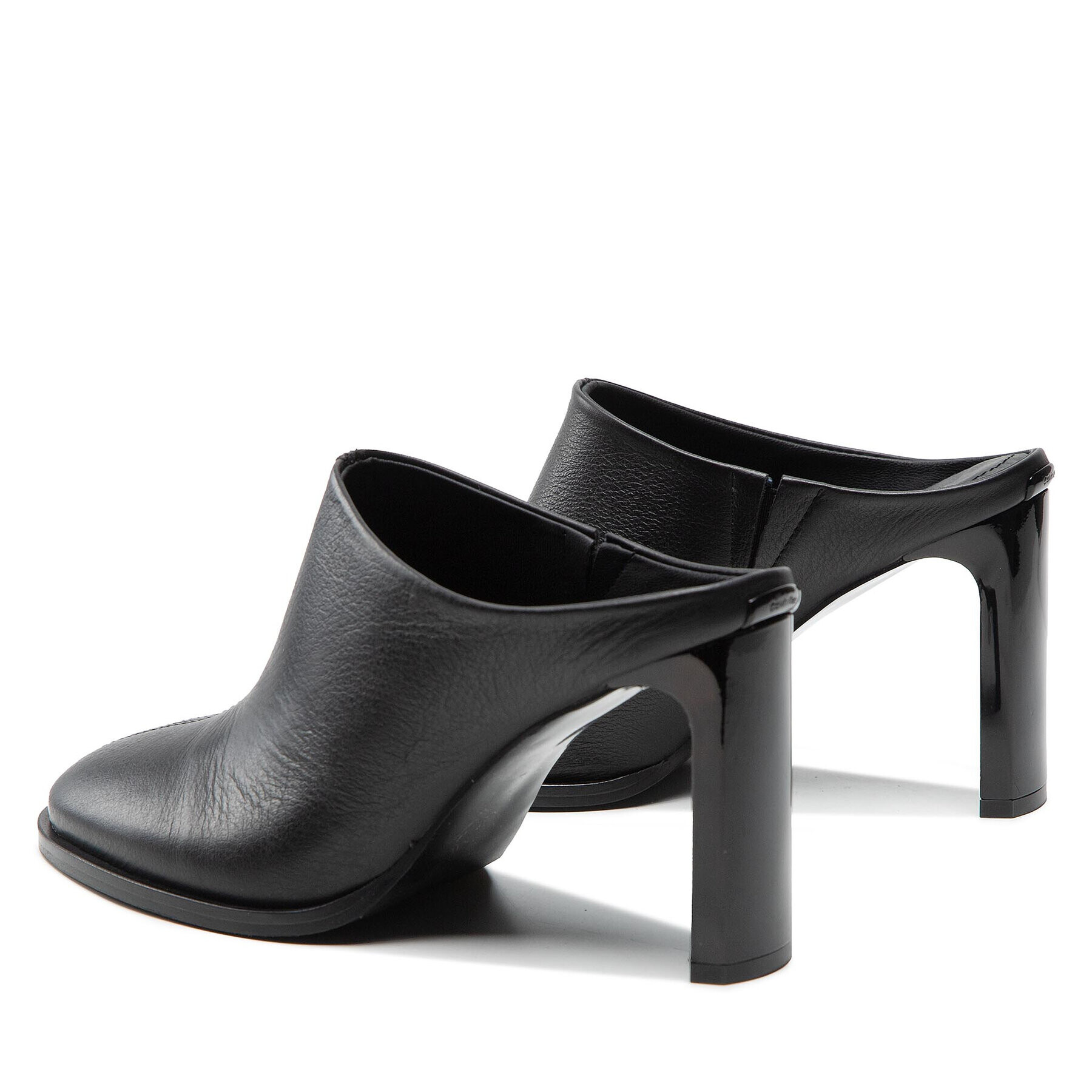 Calvin Klein Šľapky Curved Stil Mule 80 HW0HW01239 Čierna - Pepit.sk