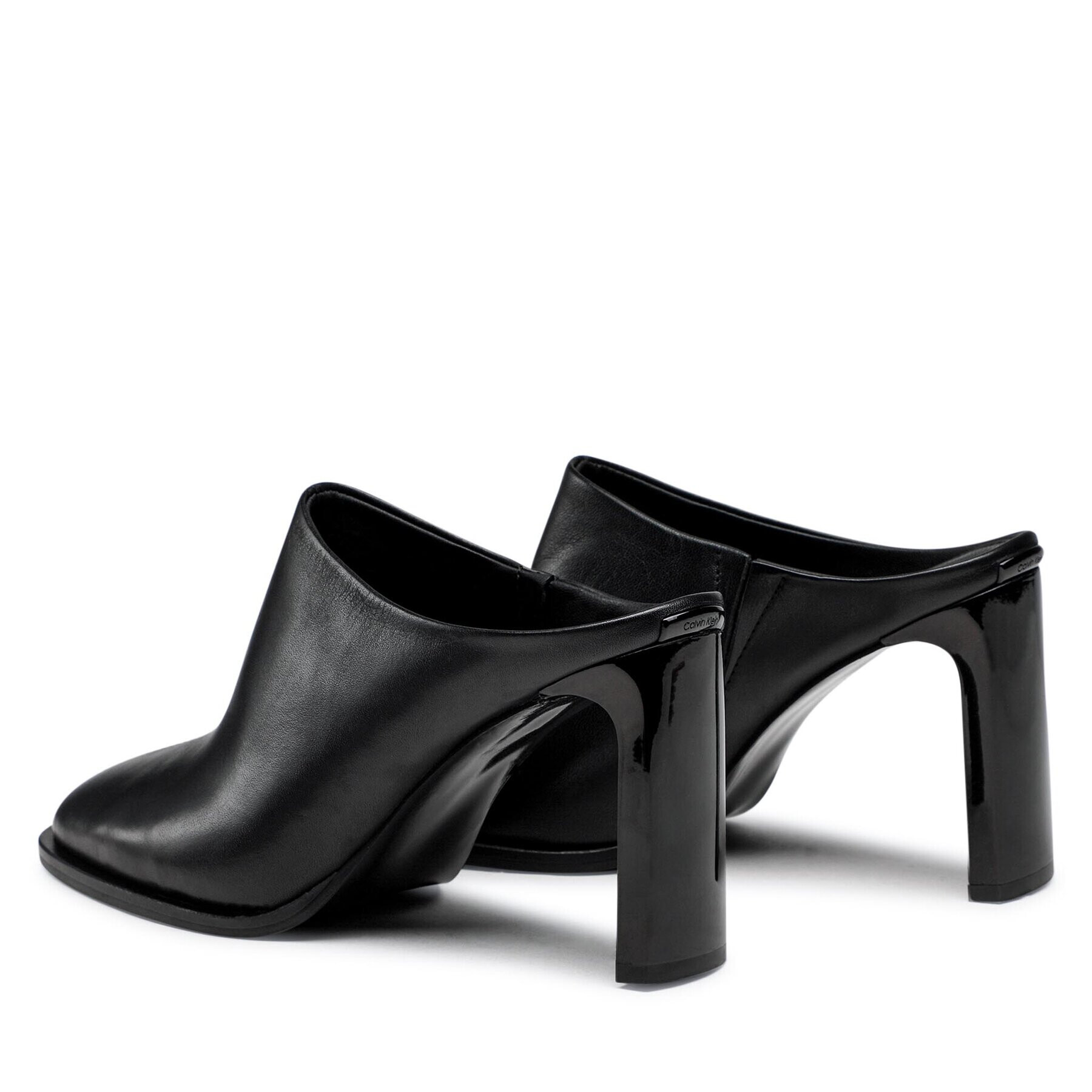 Calvin Klein Šľapky Curved Stil Mule 80 HW0HW01542 Čierna - Pepit.sk