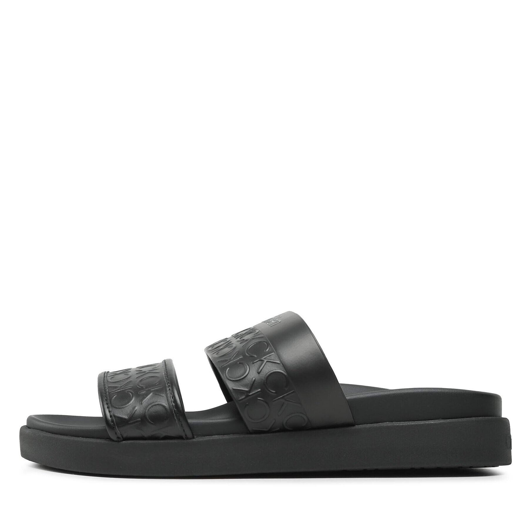 Calvin Klein Šľapky Ergo Slide - Hf Mono HW0HW01535 Čierna - Pepit.sk