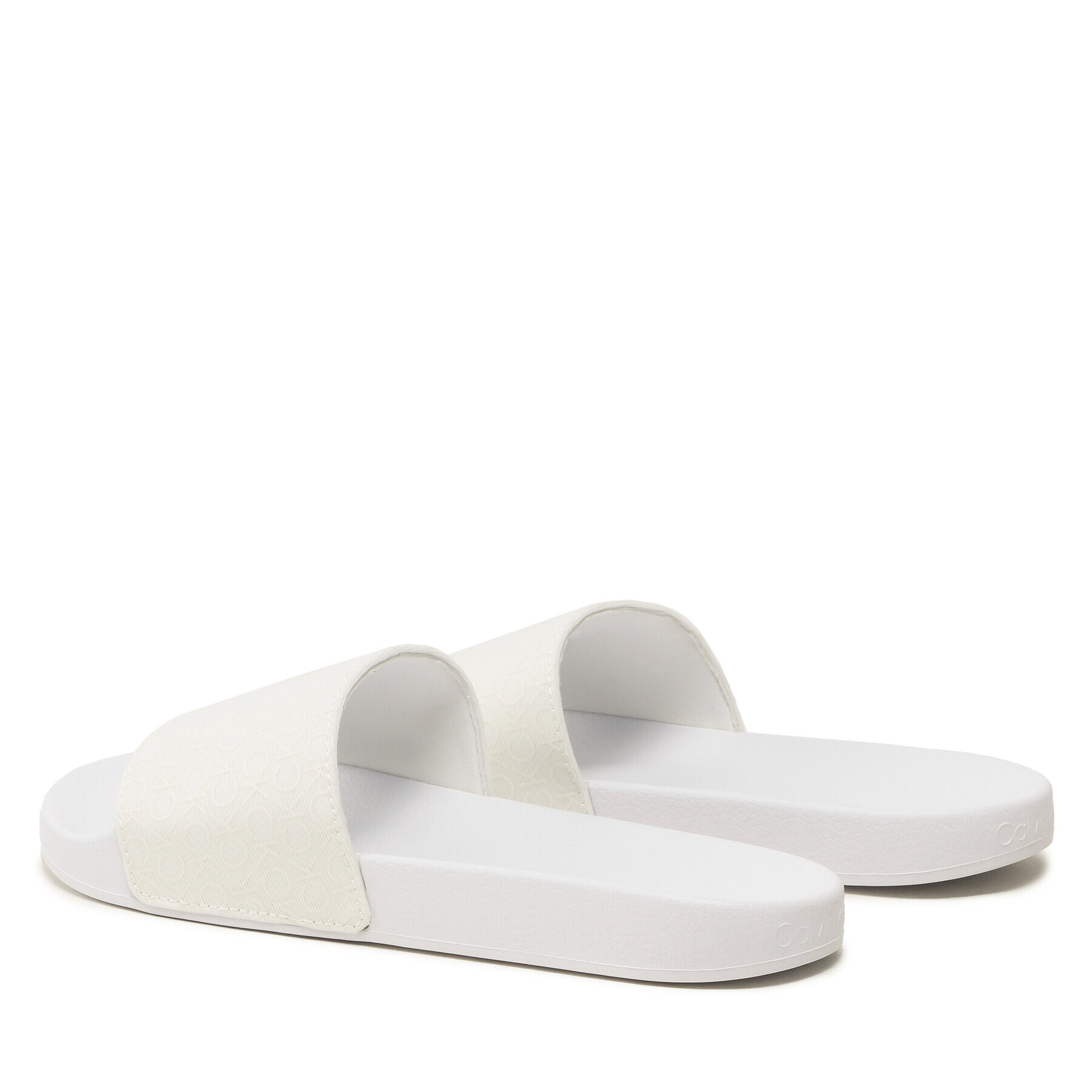 Calvin Klein Šľapky Pool Slide Mono HM0HM00963 Biela - Pepit.sk