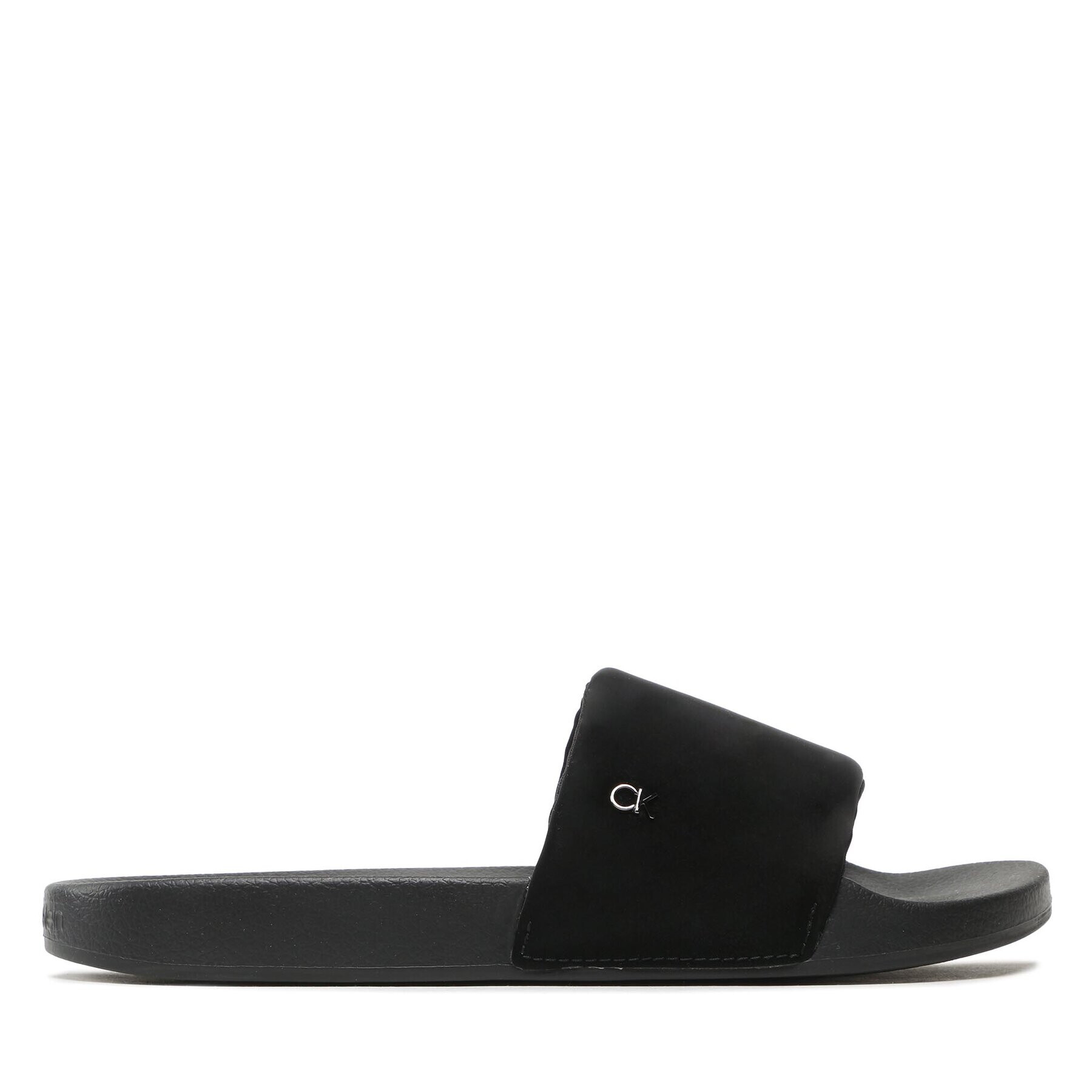 Calvin Klein Šľapky Pool Slide Pu HM0HM00983 Čierna - Pepit.sk