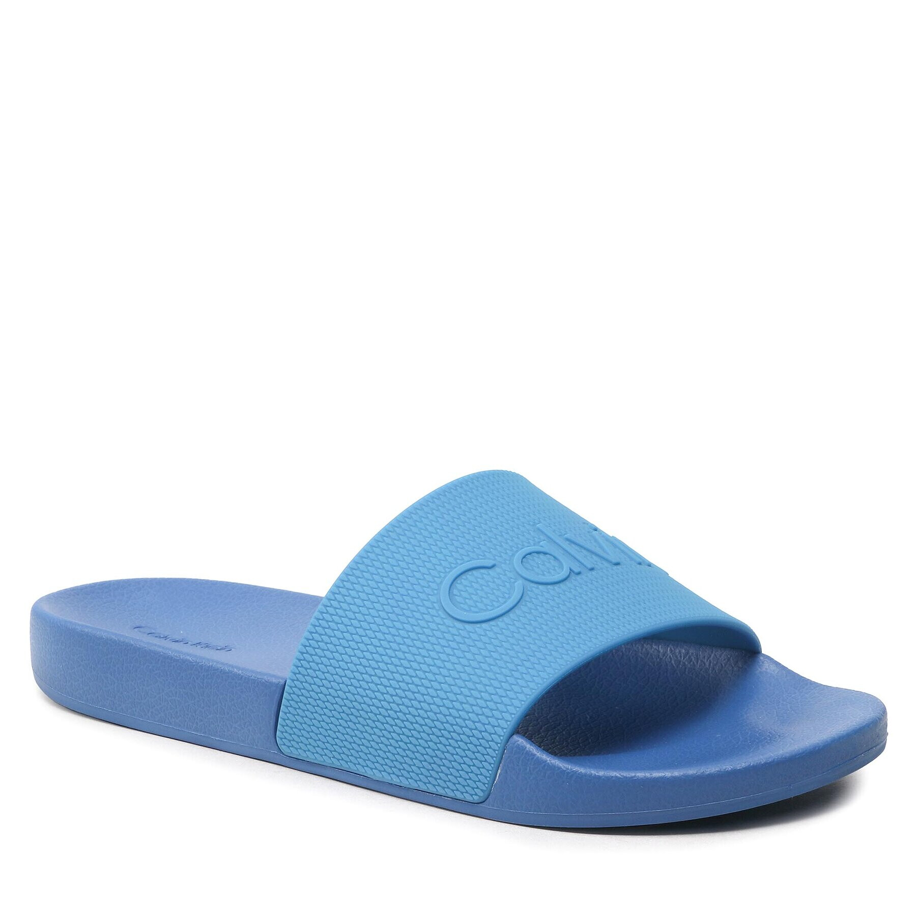 Calvin Klein Šľapky Pool Slide Rubber HM0HM00636 Modrá - Pepit.sk