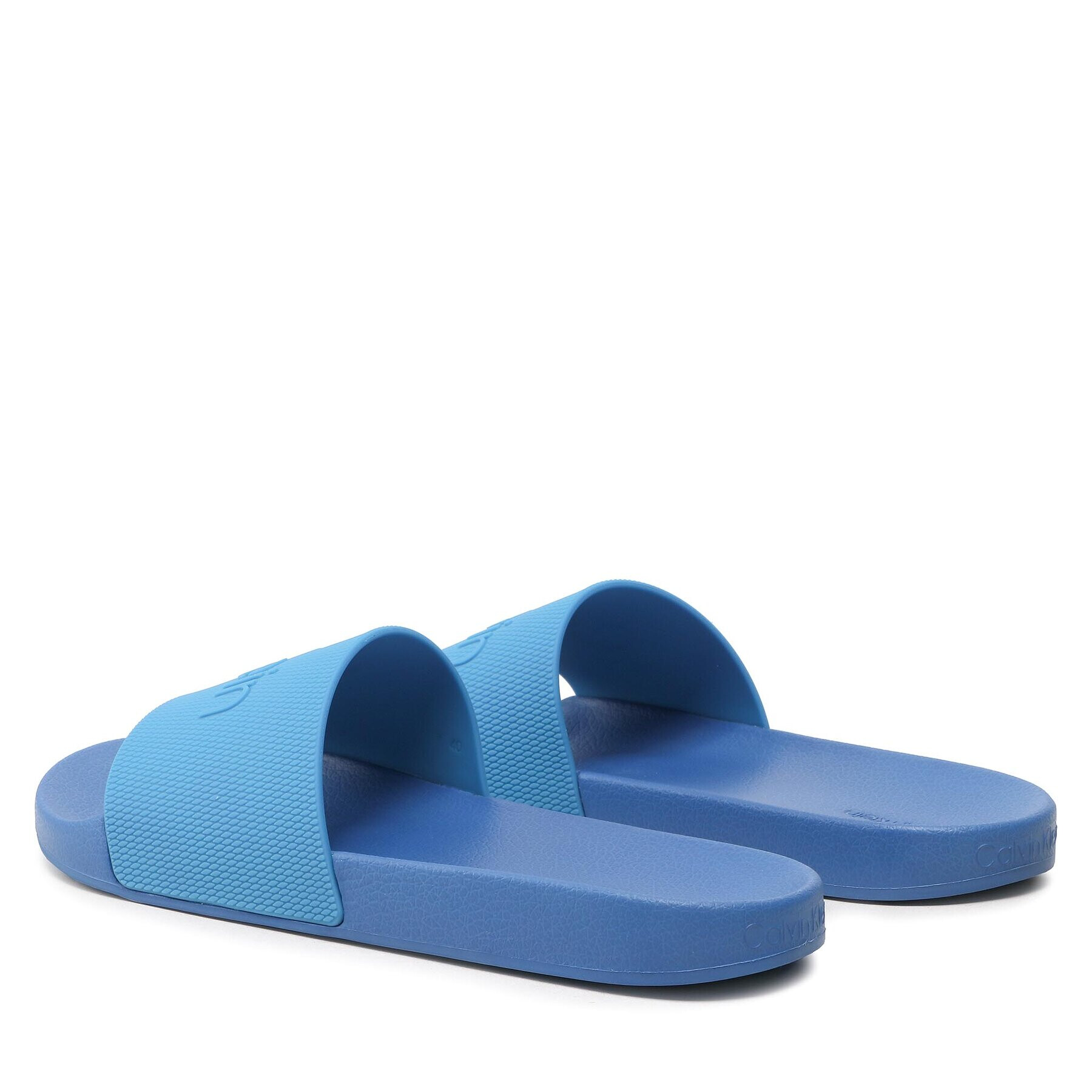 Calvin Klein Šľapky Pool Slide Rubber HM0HM00636 Modrá - Pepit.sk