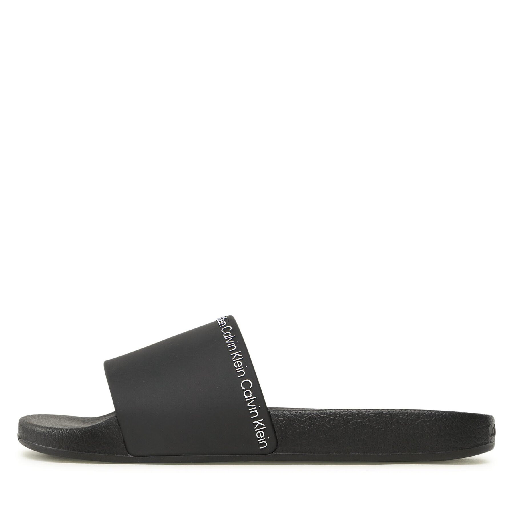 Calvin Klein Šľapky Rubber Pool Slide HW0HW01526 Čierna - Pepit.sk