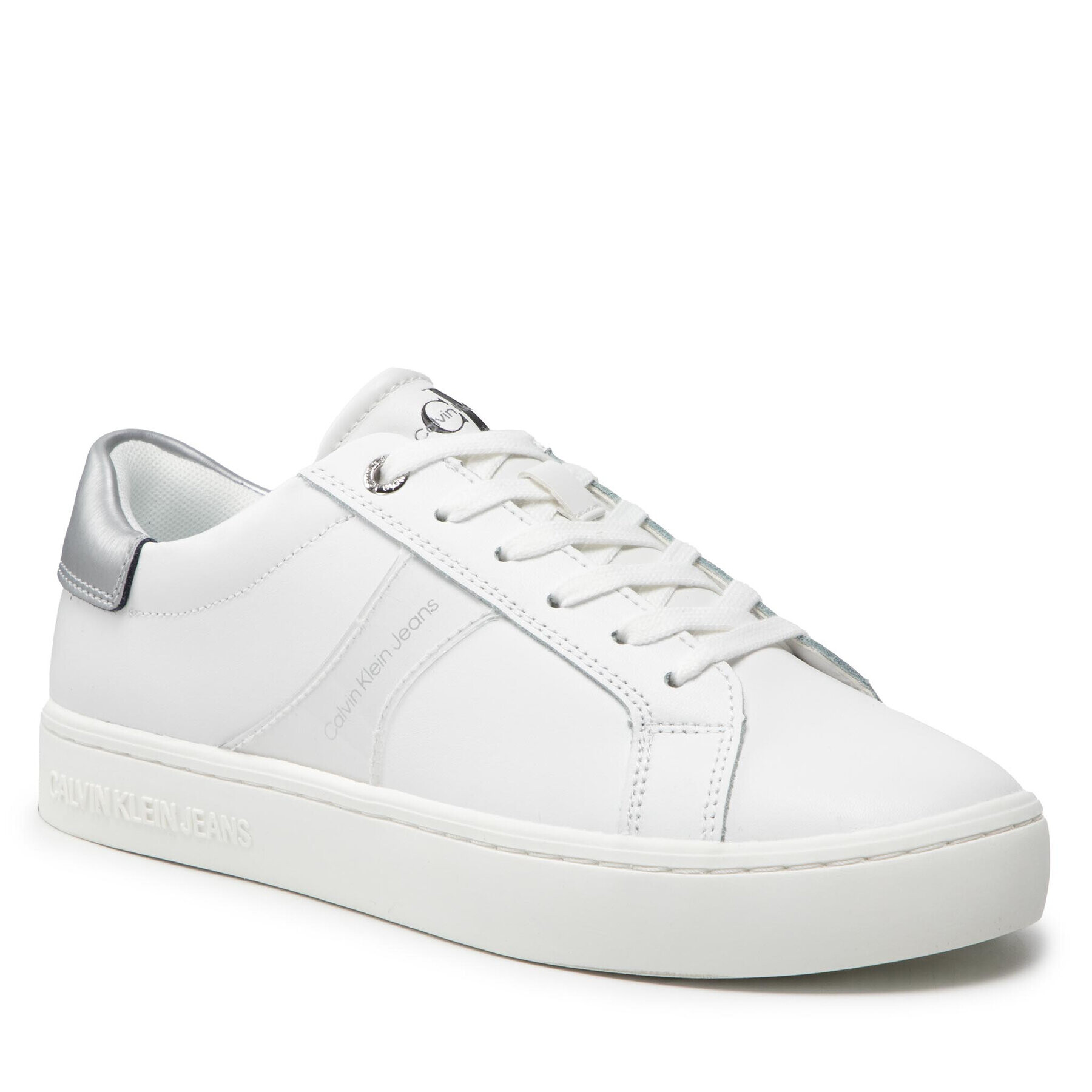 Calvin Klein Sneakersy Classic Cupsole 4 YW0YW00629 Biela - Pepit.sk