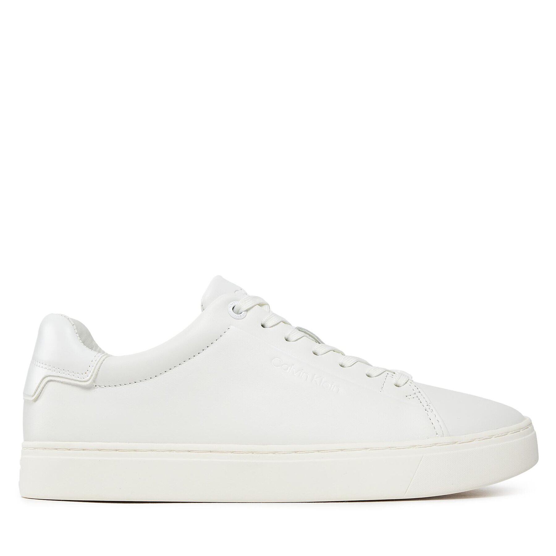 Calvin Klein Sneakersy Clean Cupsole Lace Up HW0HW01863 Biela - Pepit.sk