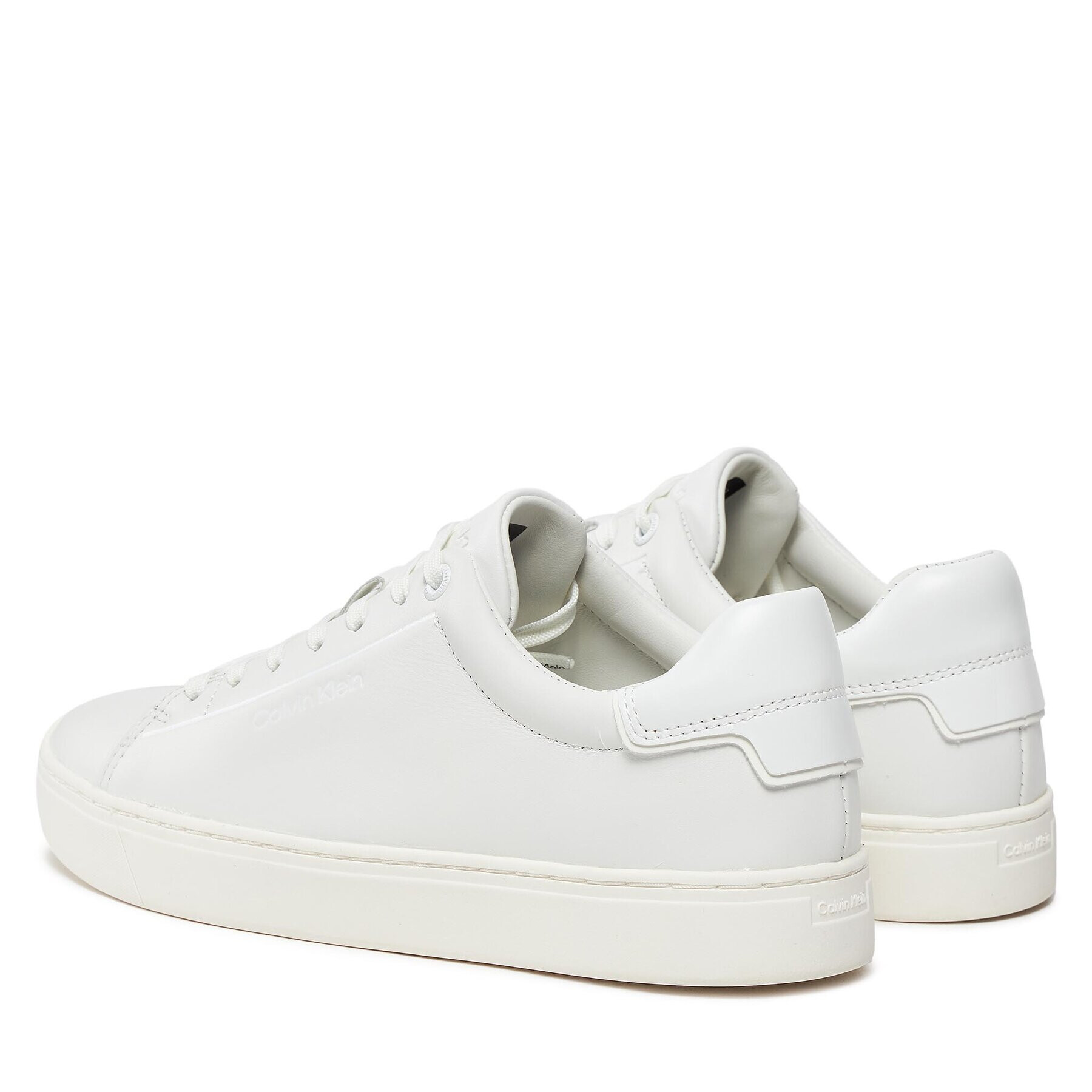 Calvin Klein Sneakersy Clean Cupsole Lace Up HW0HW01863 Biela - Pepit.sk