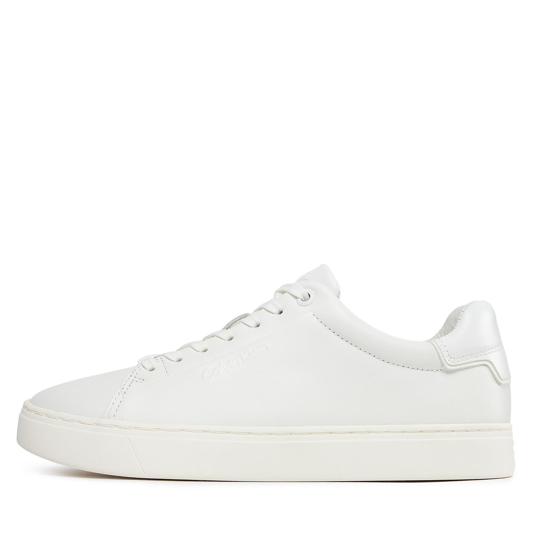 Calvin Klein Sneakersy Clean Cupsole Lace Up HW0HW01863 Biela - Pepit.sk