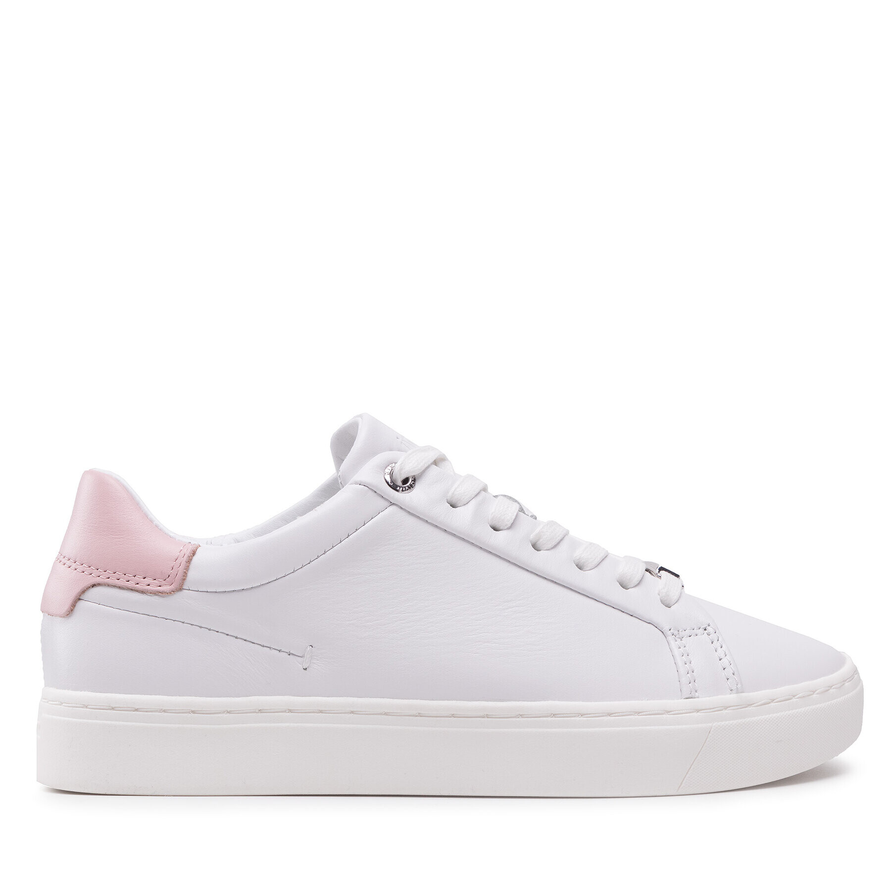 Calvin Klein Sneakersy Cupsole Lace Up HW0HW00841 Biela - Pepit.sk