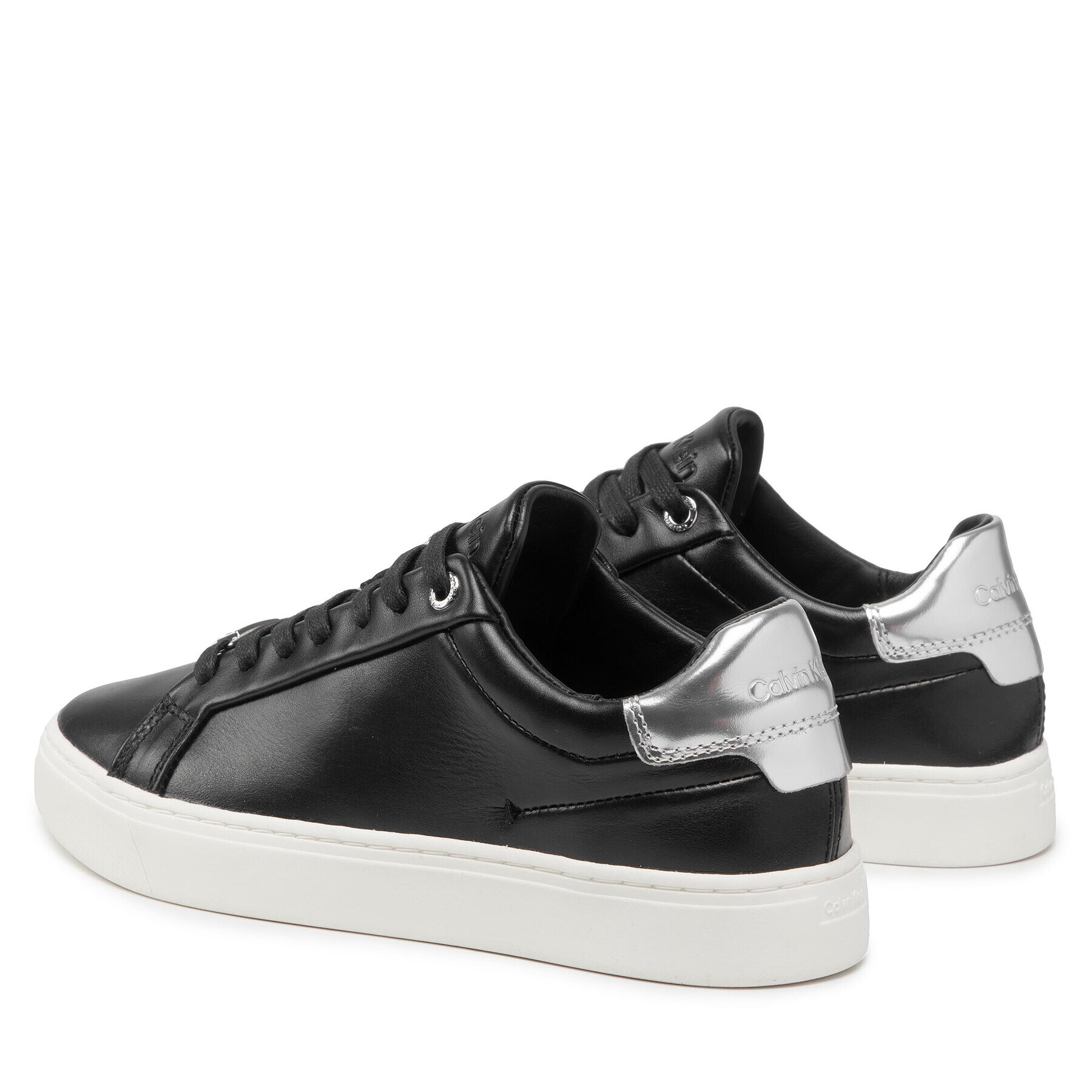 Calvin Klein Sneakersy Cupsole Lace Up HW0HW00882 Čierna - Pepit.sk