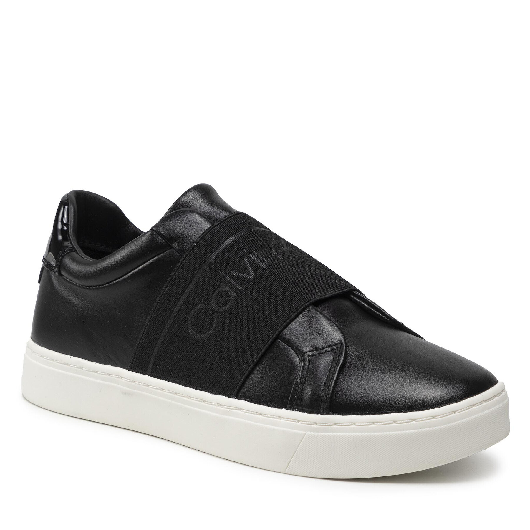 Calvin Klein Sneakersy Cupsole Slip On He HW0HW00655 Čierna - Pepit.sk