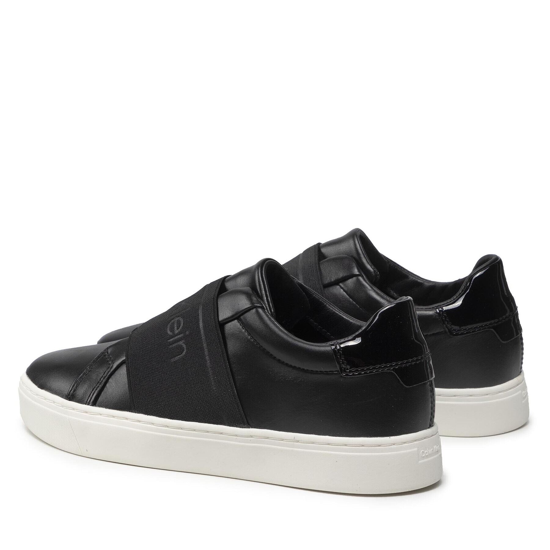 Calvin Klein Sneakersy Cupsole Slip On He HW0HW00655 Čierna - Pepit.sk