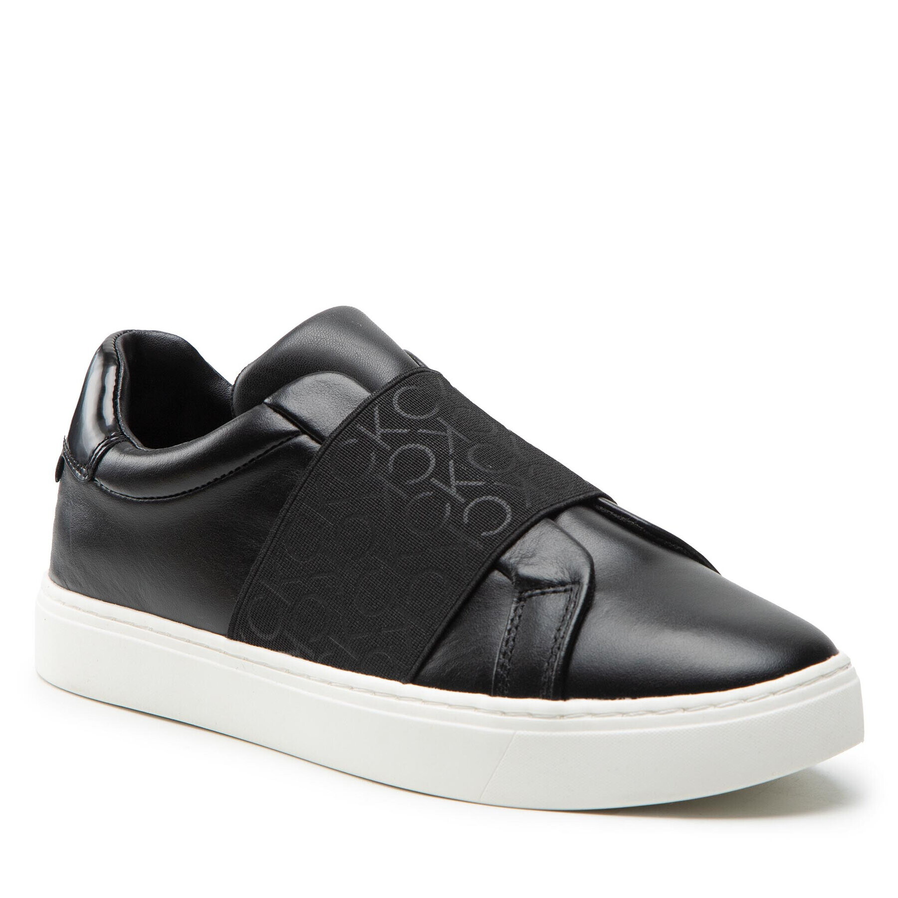 Calvin Klein Sneakersy Cupsole Slip On He HW0HW01325 Čierna - Pepit.sk