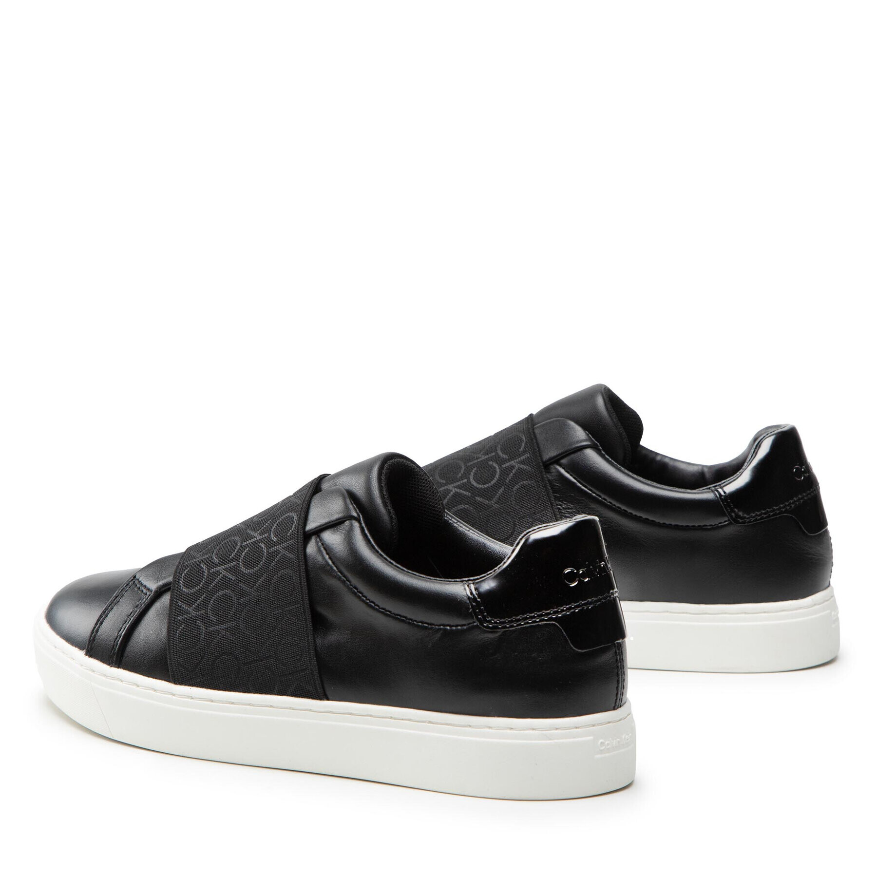 Calvin Klein Sneakersy Cupsole Slip On He HW0HW01325 Čierna - Pepit.sk